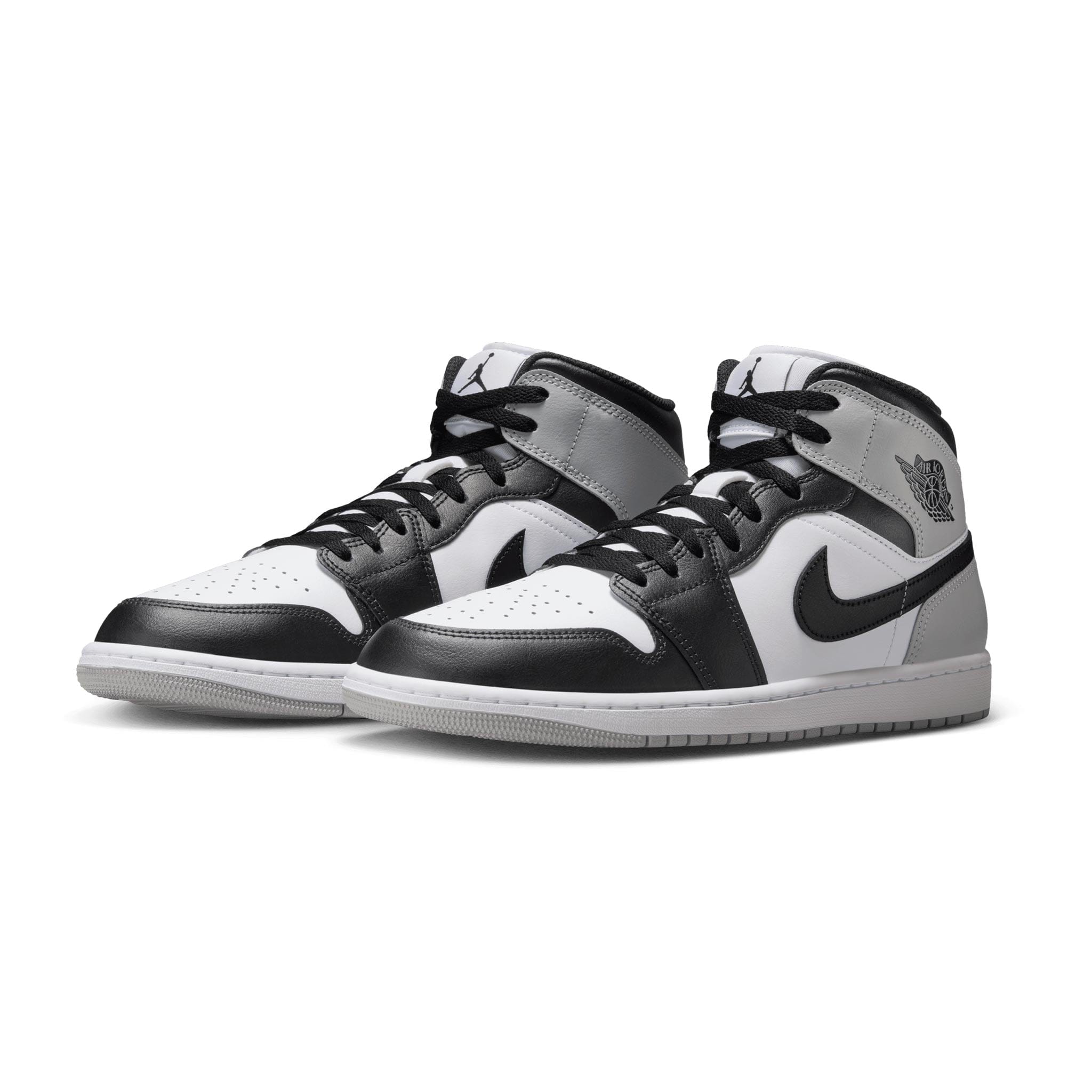 Air Jordan 1 Mid WHITE/BLACK-LT SMOKE GREY DQ8426-101