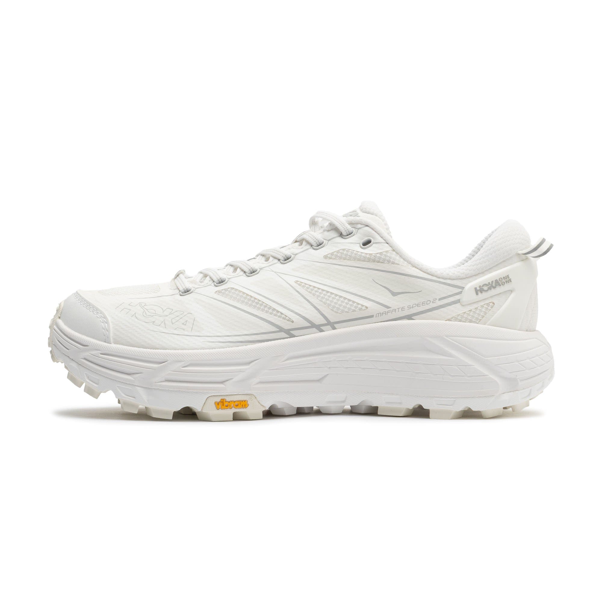 Hoka U Mafate Speed 2 White / Lunar Rock 1126851-WLRC