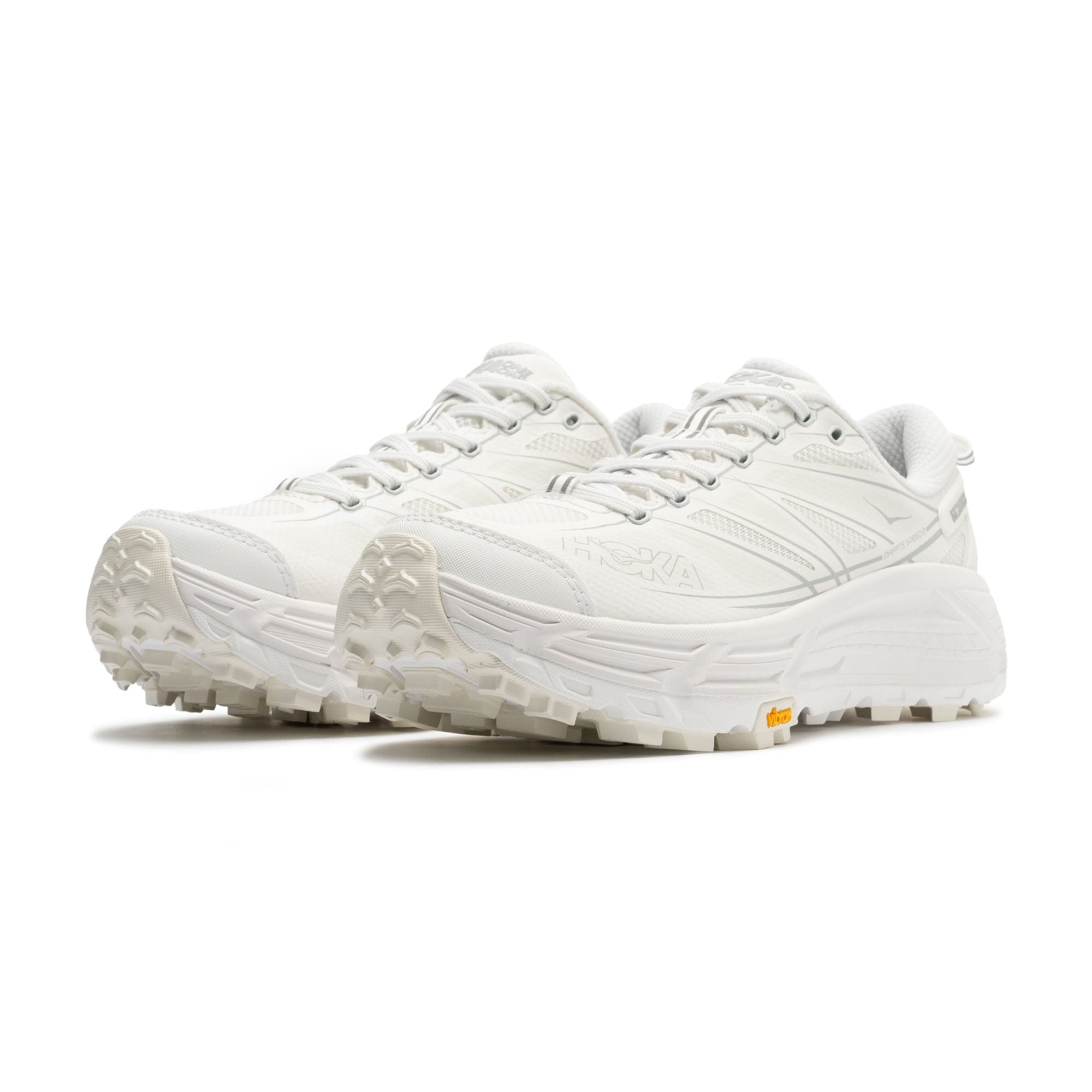 Hoka U Mafate Speed 2 White / Lunar Rock 1126851-WLRC