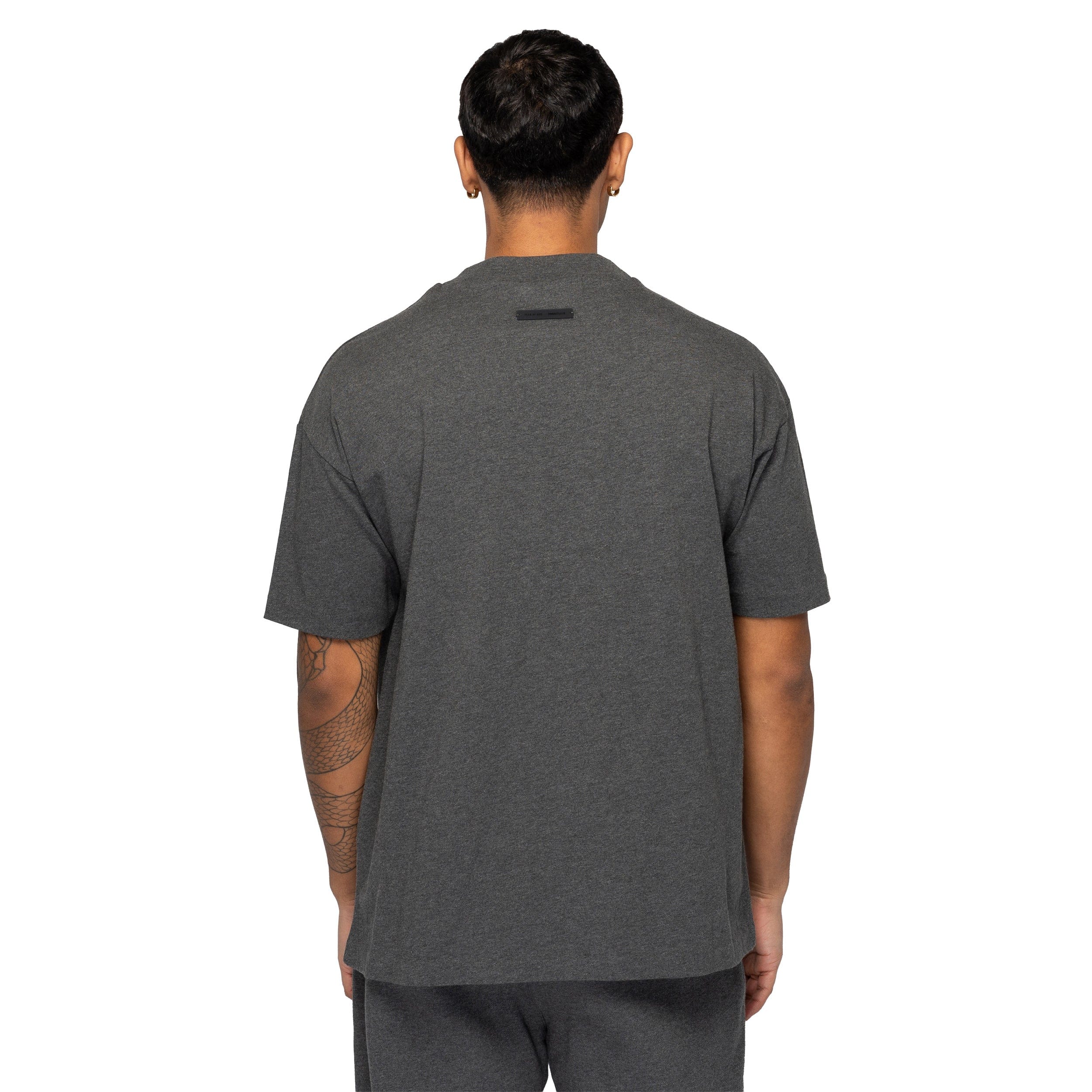 Fear of God Essentials Classic Short Sleeve Tee Charcoal Heather 125HO254191F