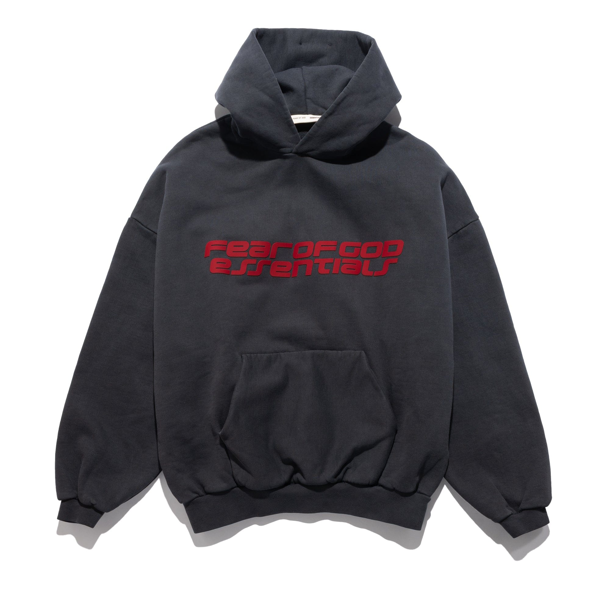 Fear of God Essentials 90s Pullover Hoodie Iron Grey 192HO256562F