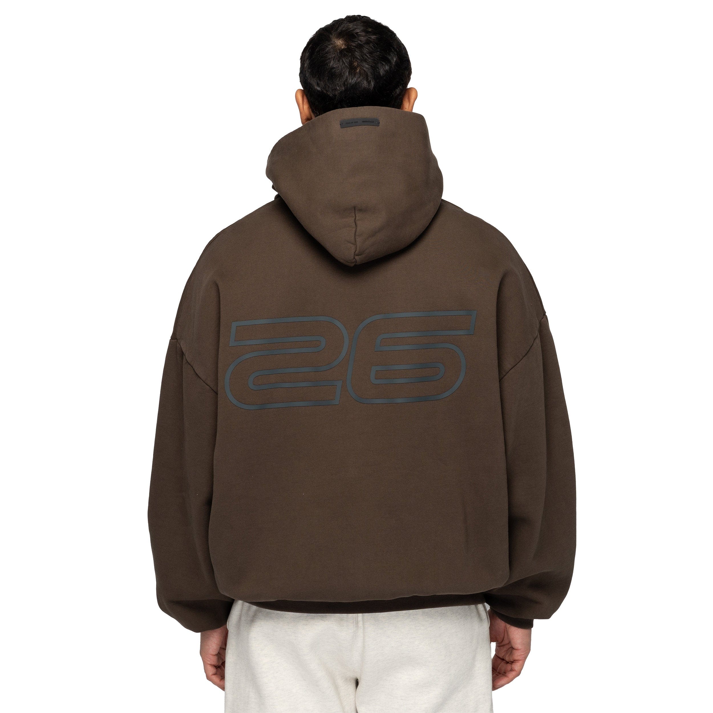 Fear of God Essentials 90s Pullover Hoodie Brown 192HO256563F