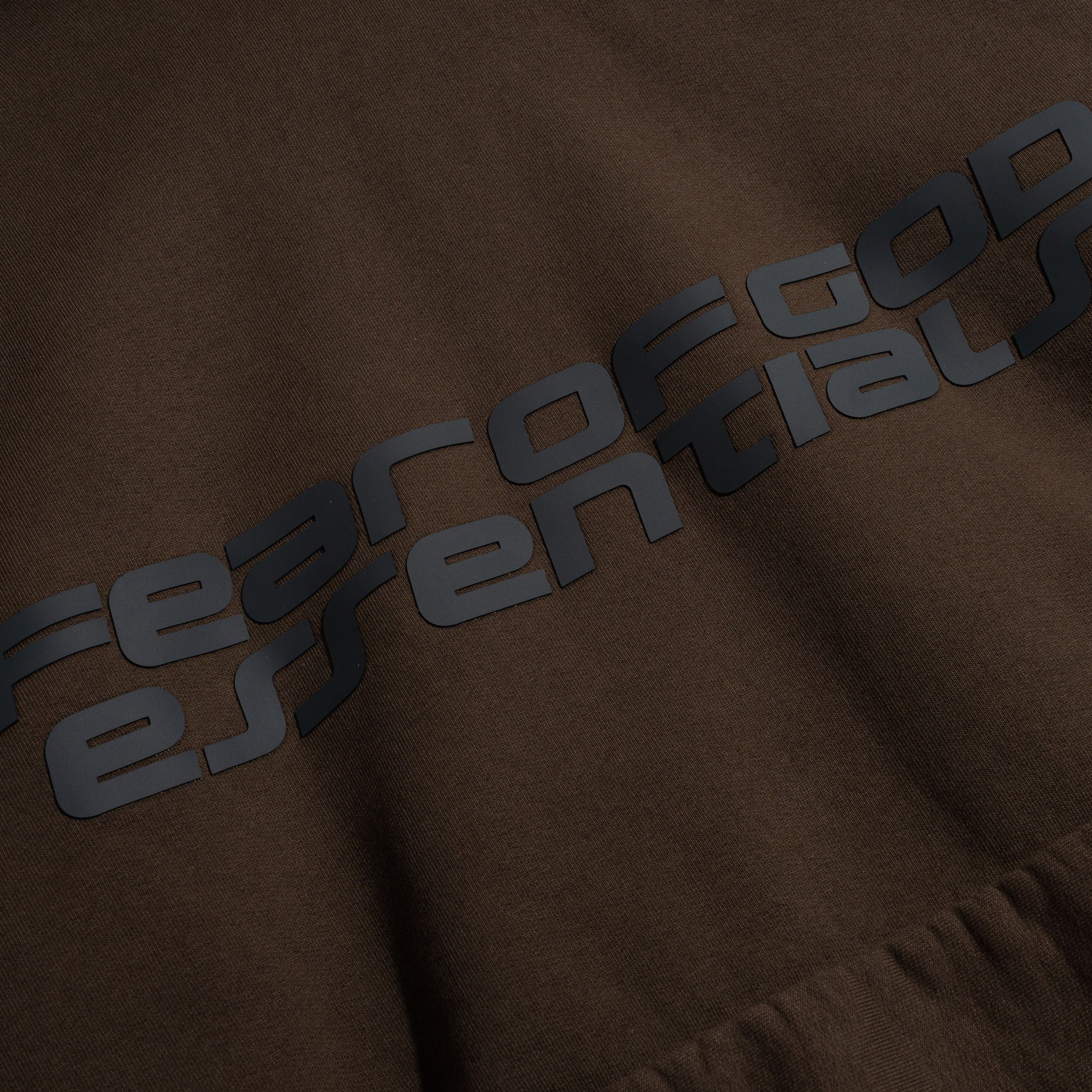 Fear of God Essentials 90s Pullover Hoodie Brown 192HO256563F