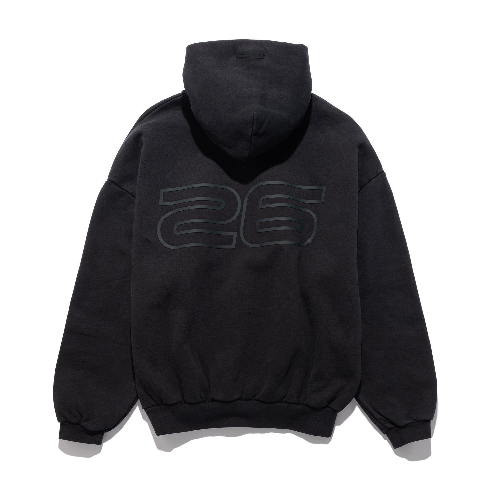 Fear of God Essentials 90s Pullover Hoodie Vintage Black 192HO256564F