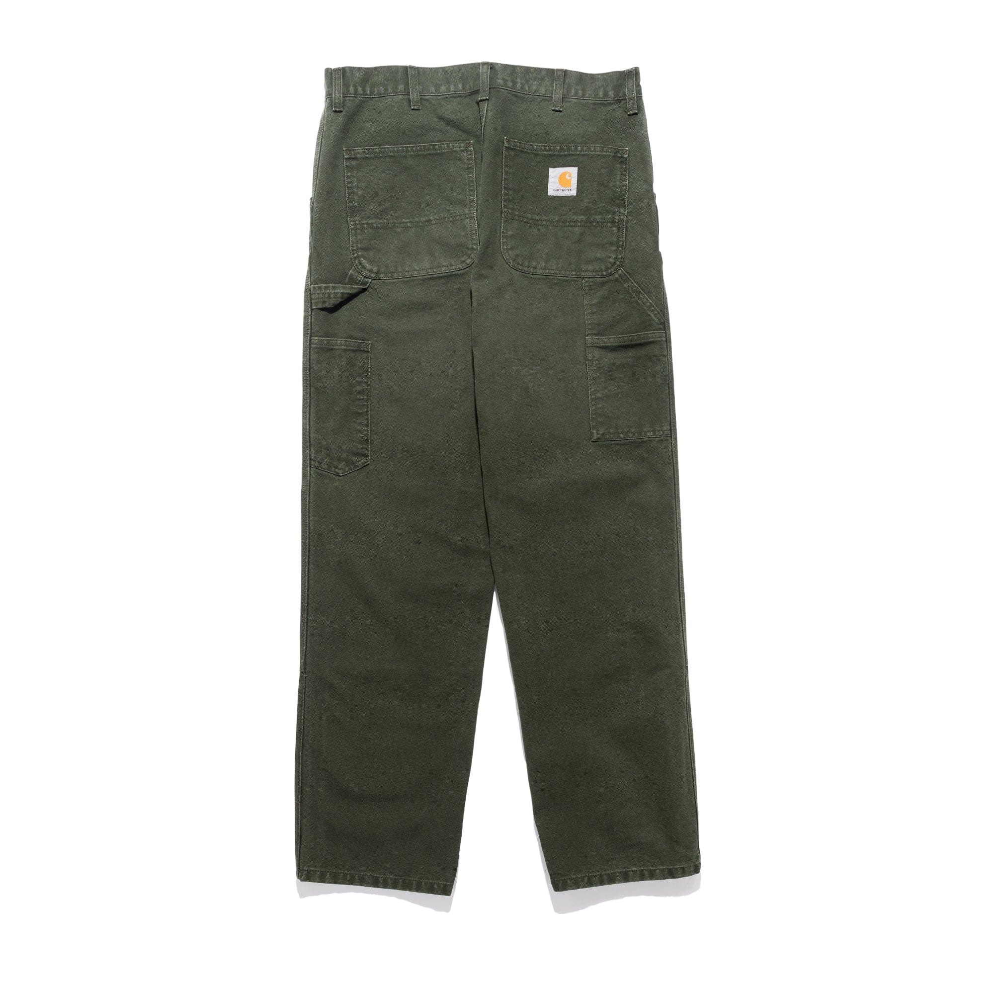Carhartt WIP Double Knee Pant 12oz Olive Stone Canvas I034796