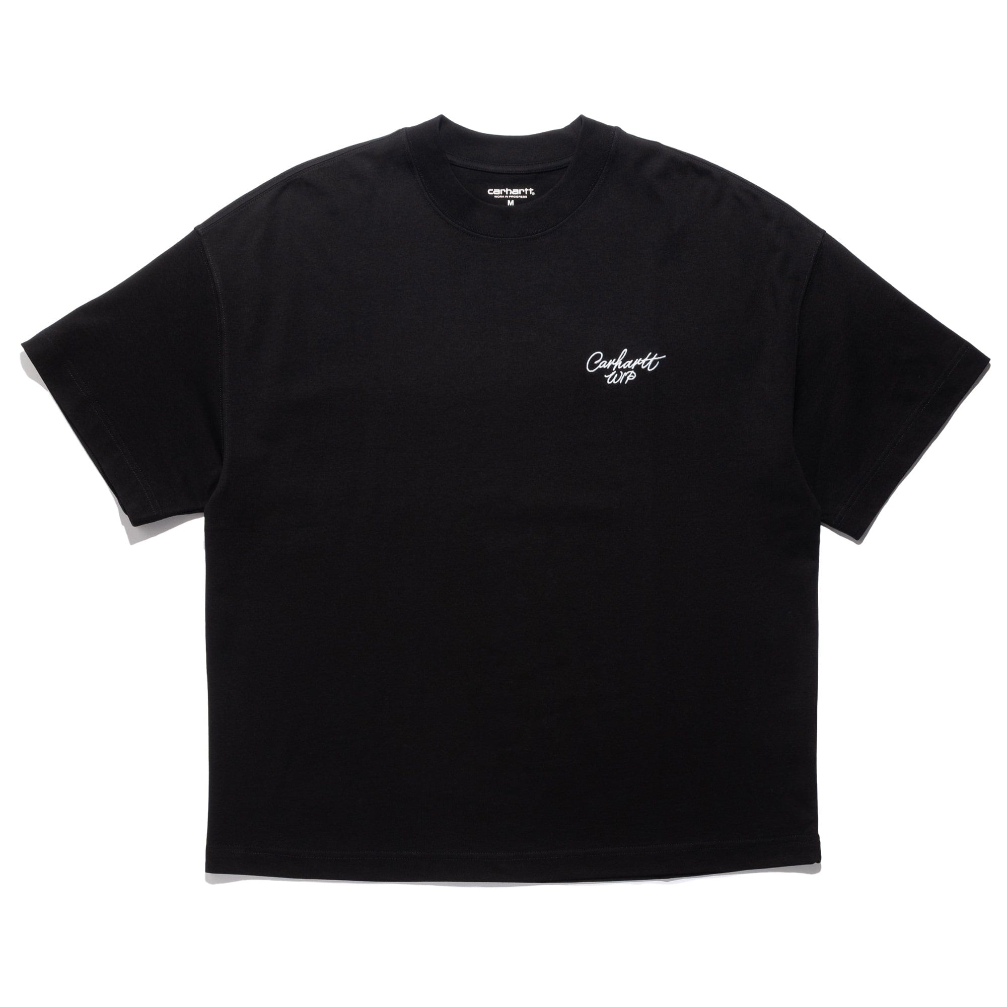 Carhartt WIP S/S Signature Script Tee Black I033828