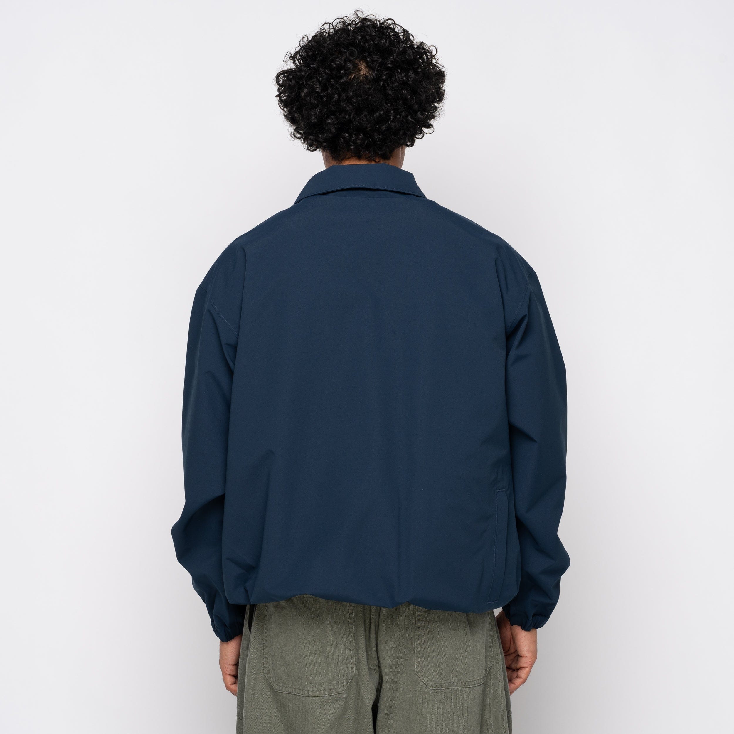 The North Face TNF Red Box Coach Jacket Summit Navy NF0A8EFT