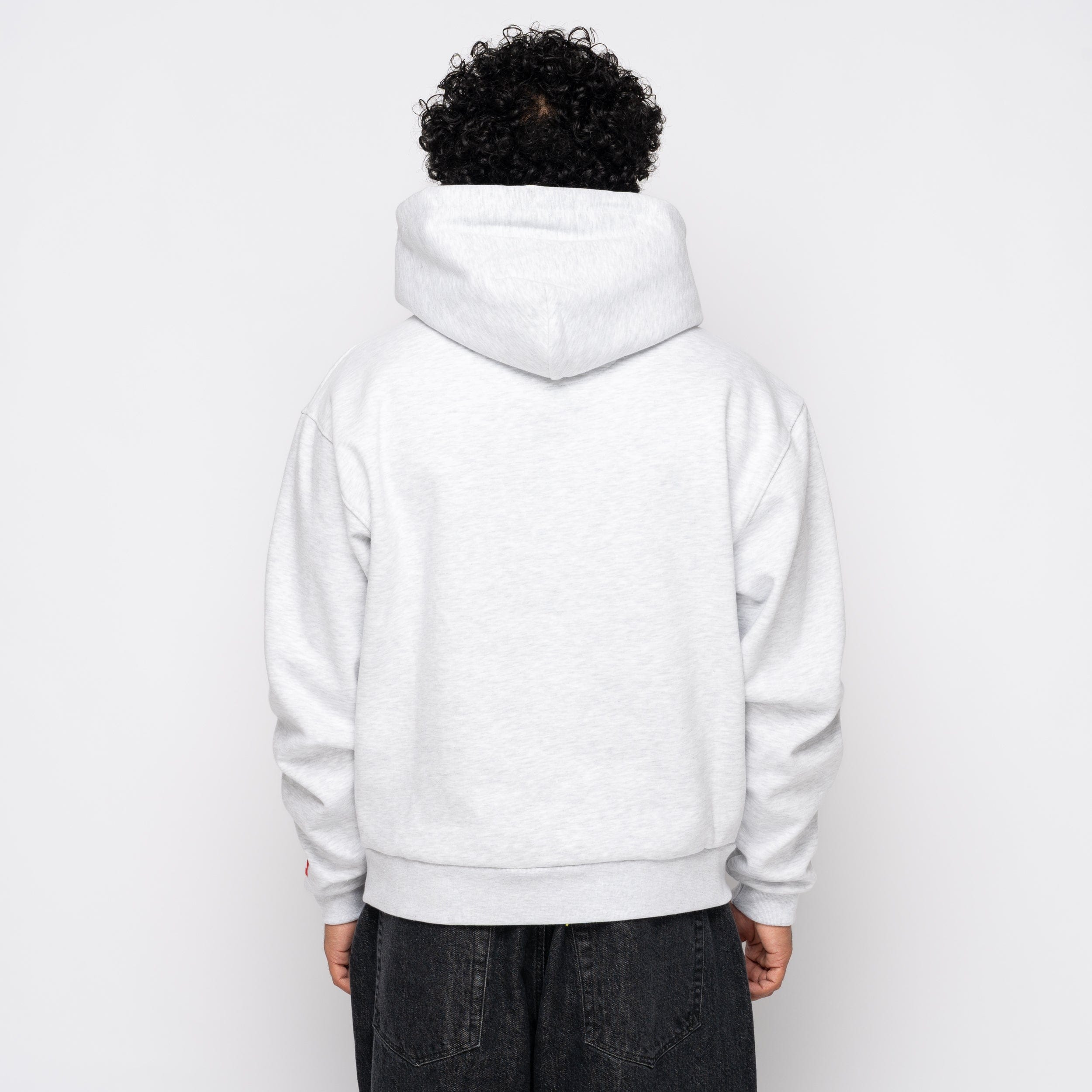 The North Face TNF Red Box Hoodie Classic Grey NF0A8EFZ