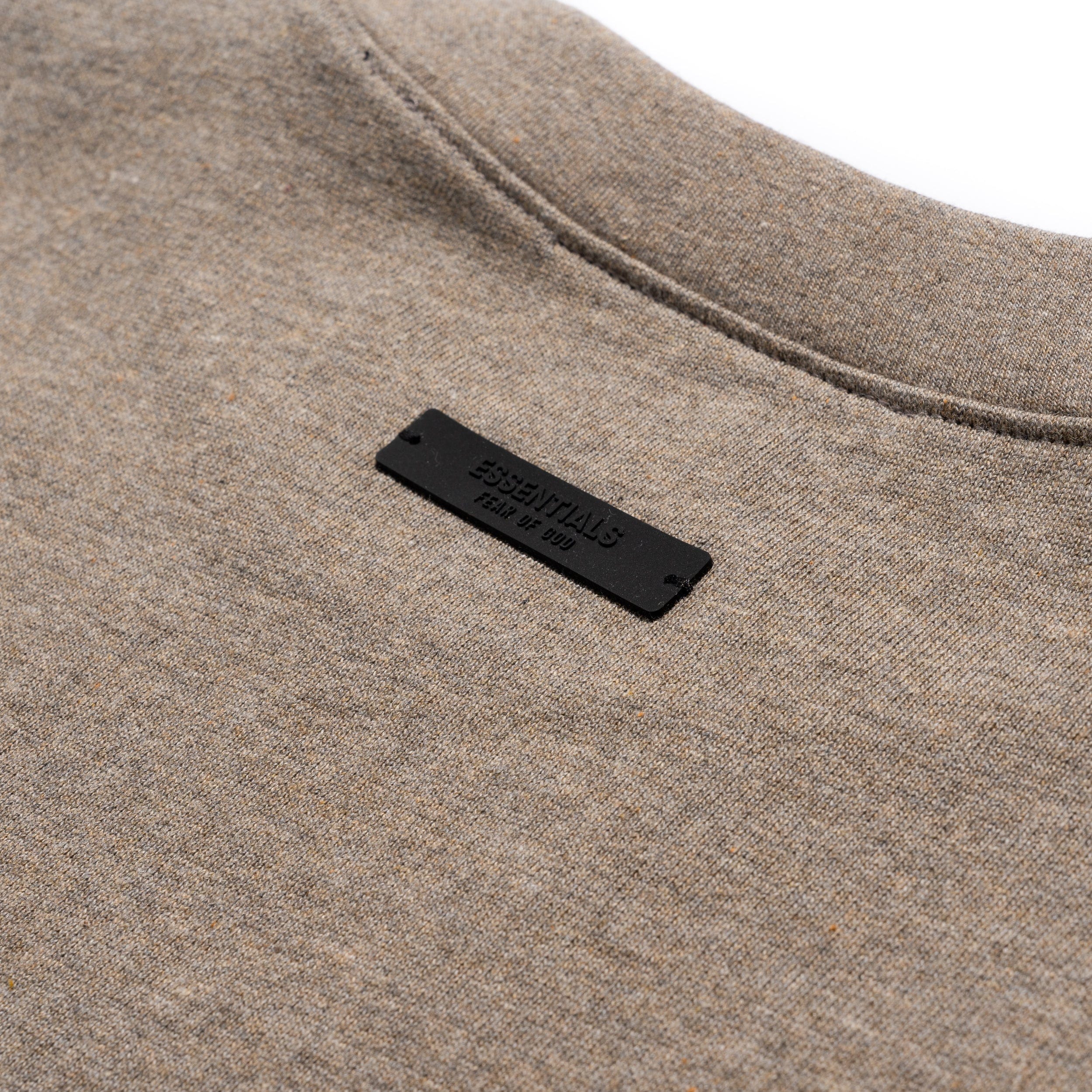 Fear of God Essentials Collegiate Heavy Longsleeve Tee Heather Grey 125HO242011F