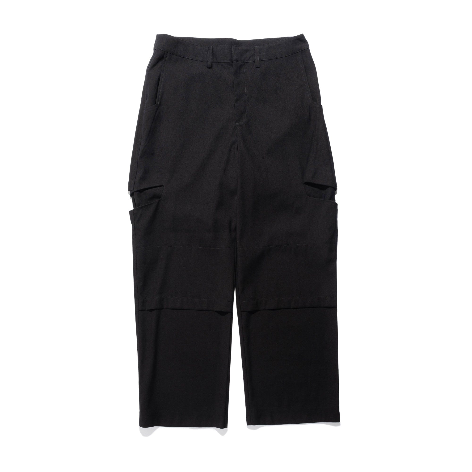 J EONGL I Jeongli Overlab Trouser SET7 Black