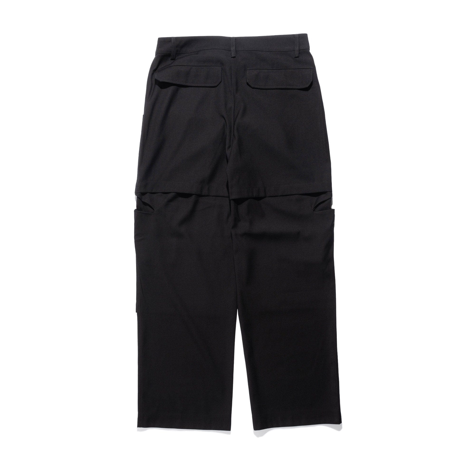 J EONGL I Jeongli Overlab Trouser SET7 Black