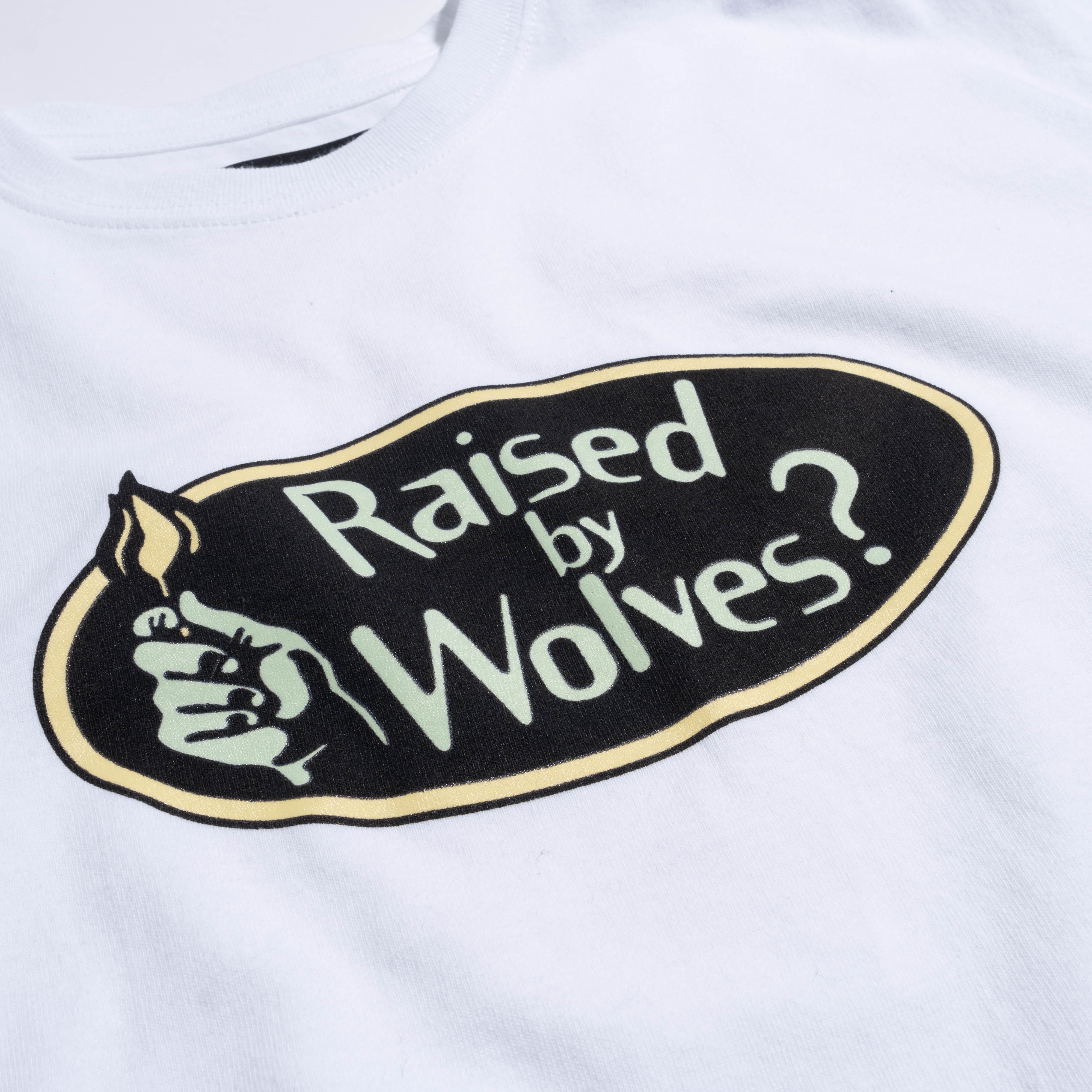 Raised By Wolves RBW Match Tee White RBWFW24501