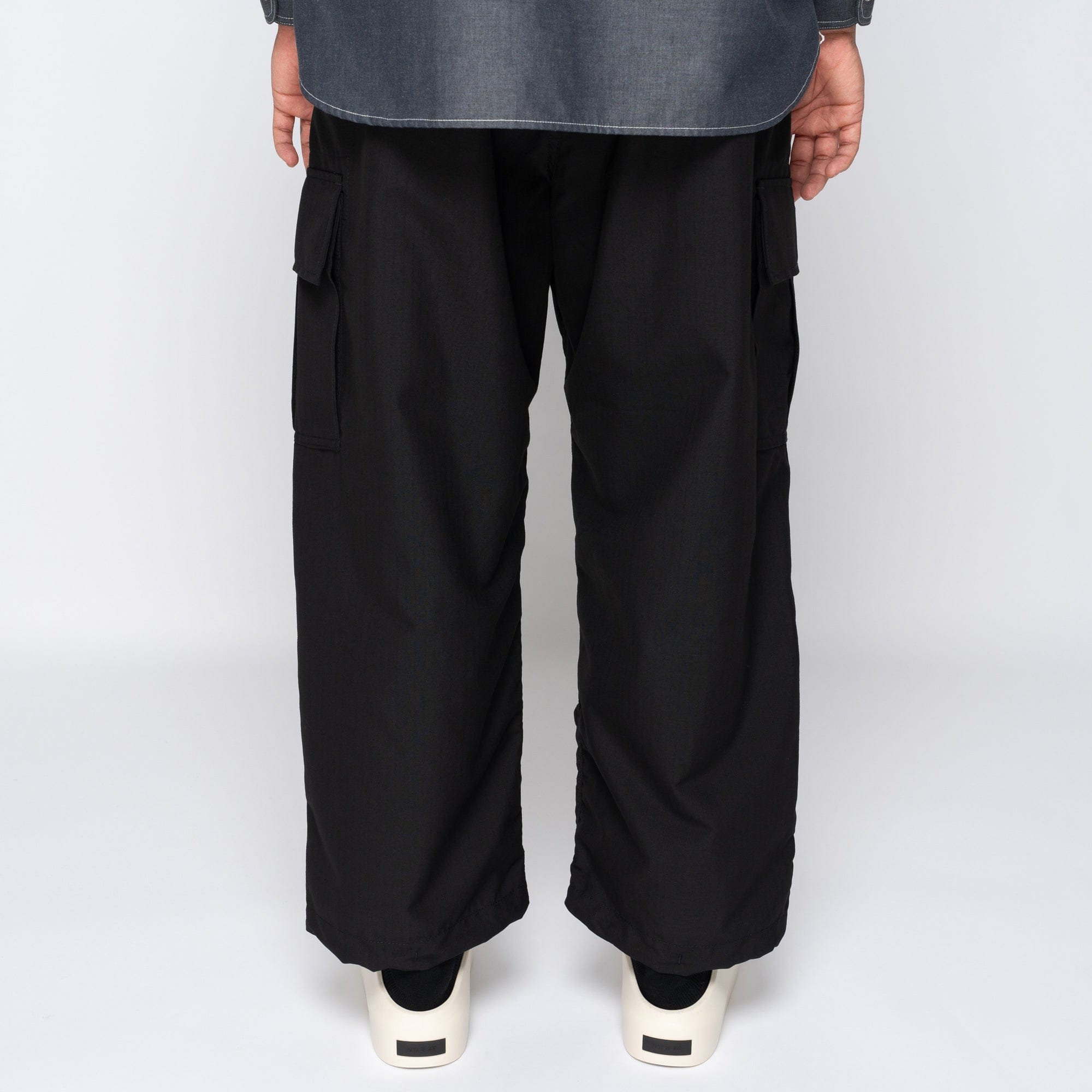 CDG Homme CdGH Wool Drawstring Cargo Pant Black HN-P015-051