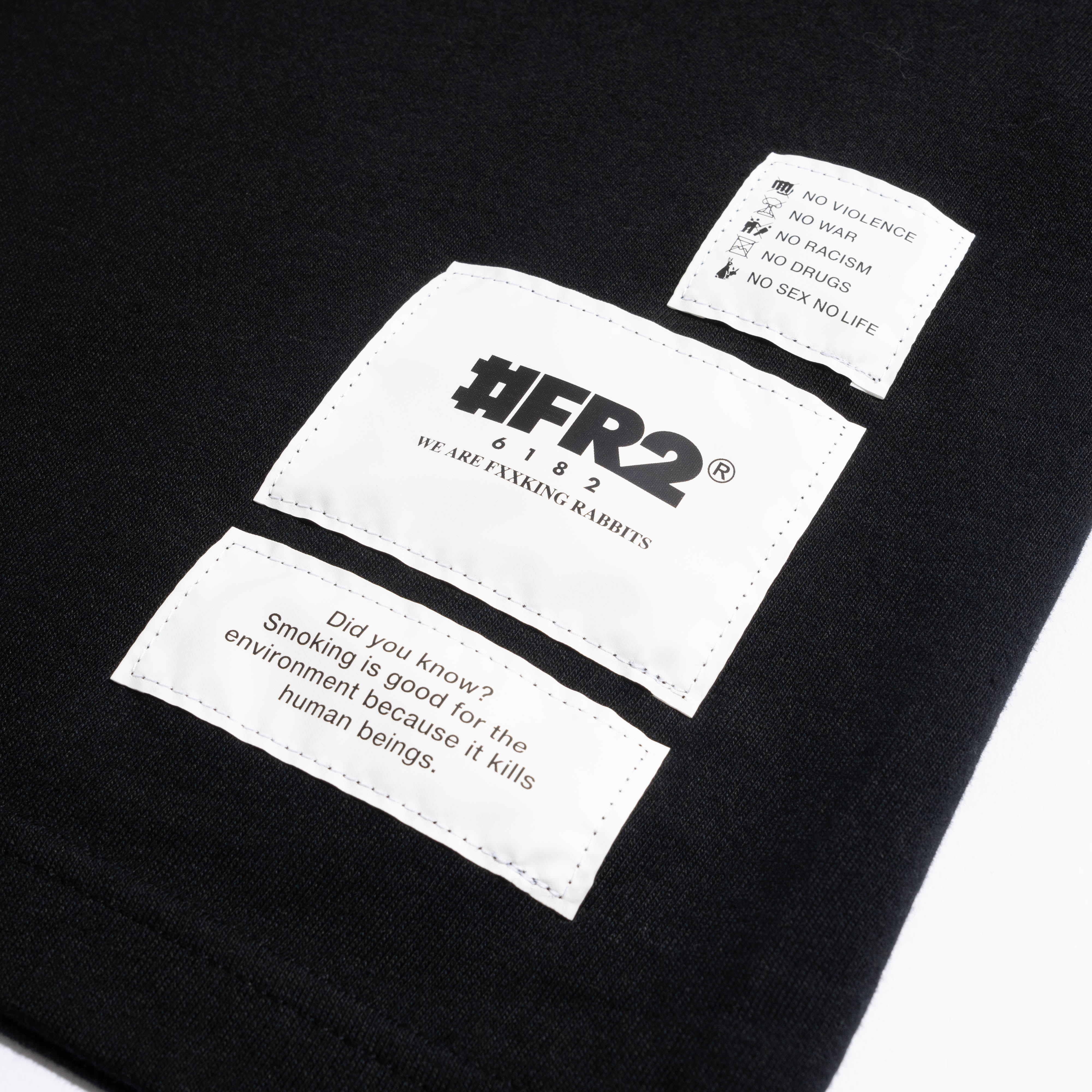 FR2 Peace Tee Black FRC3166