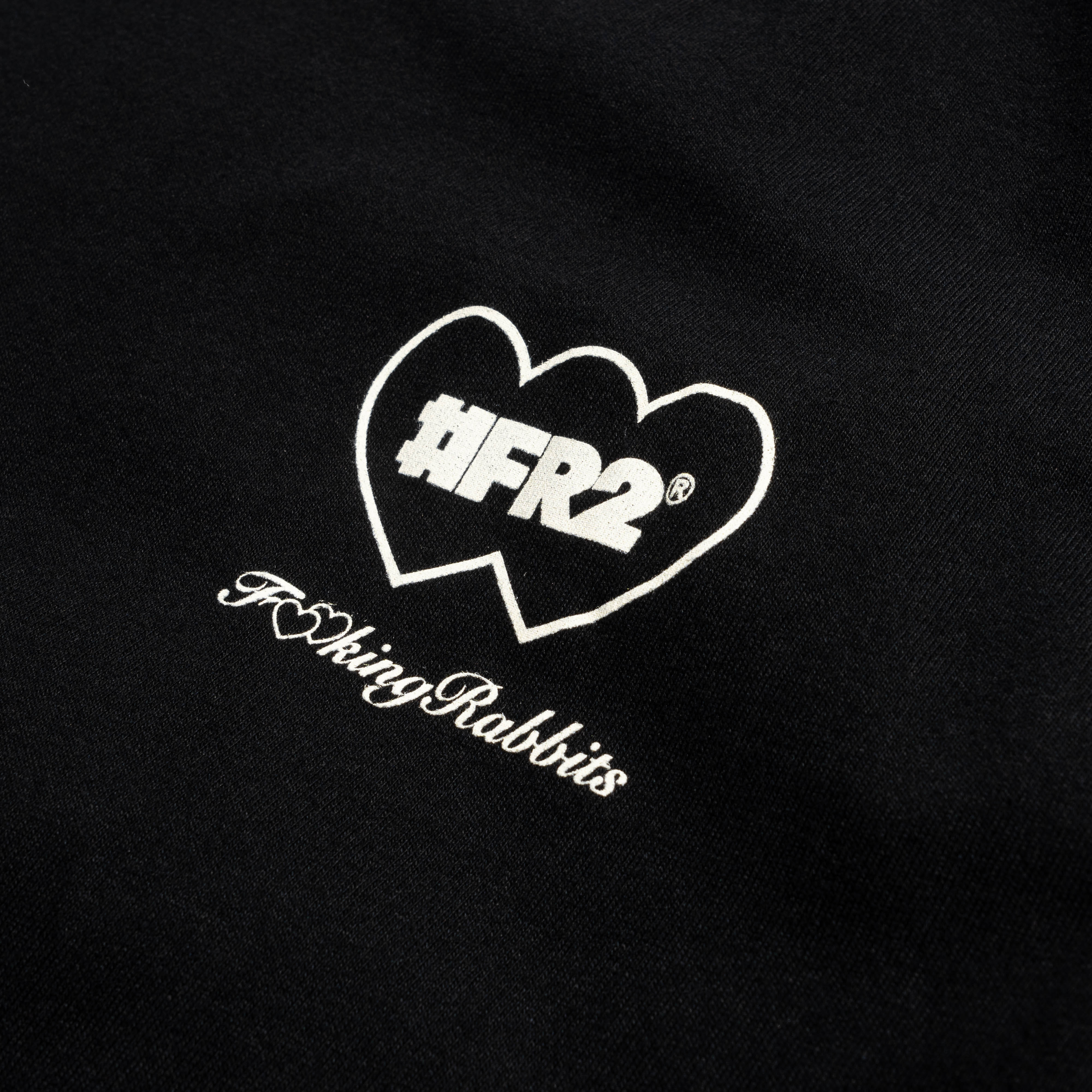 FR2 Cherub Angel Heart Tee Black FRC3009