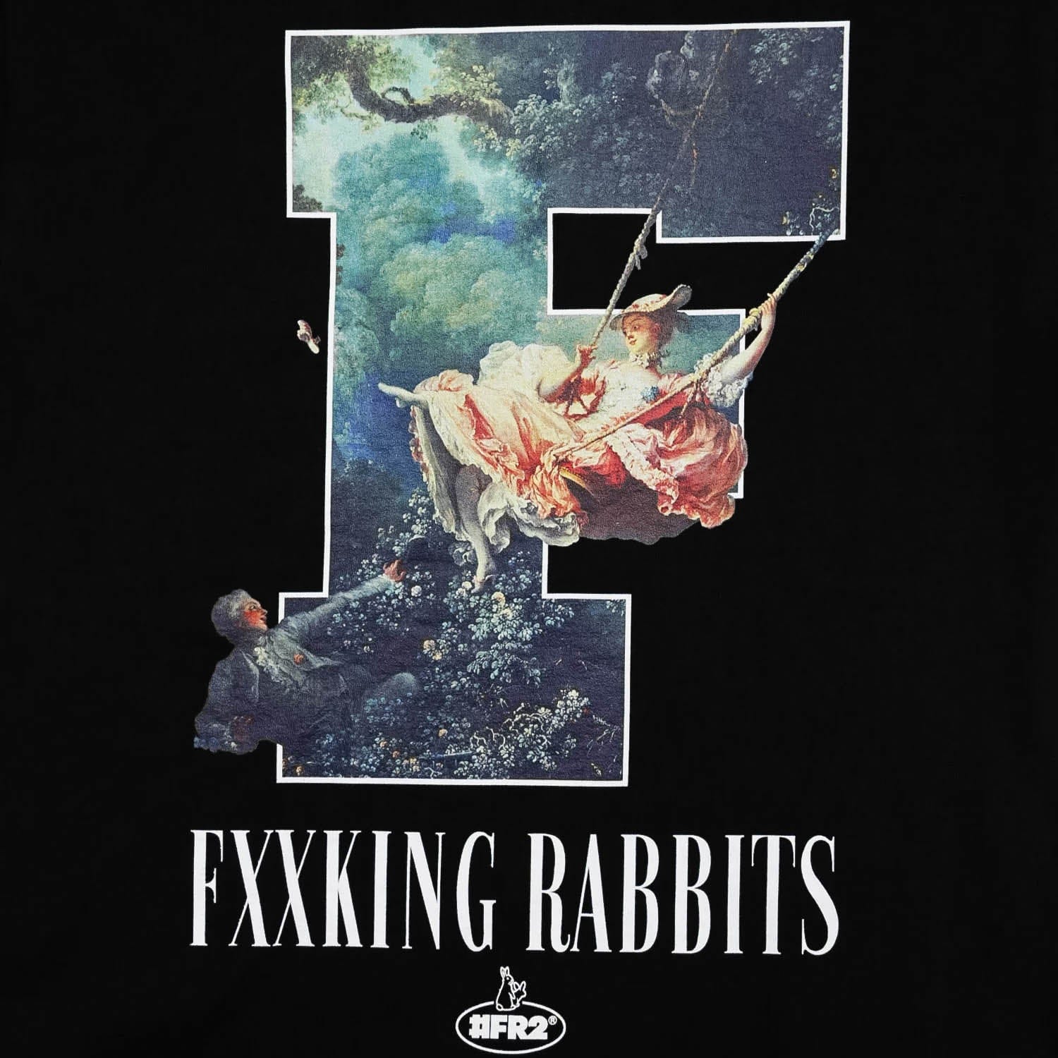 FR2 The Swing Art Tee Black FRC3030