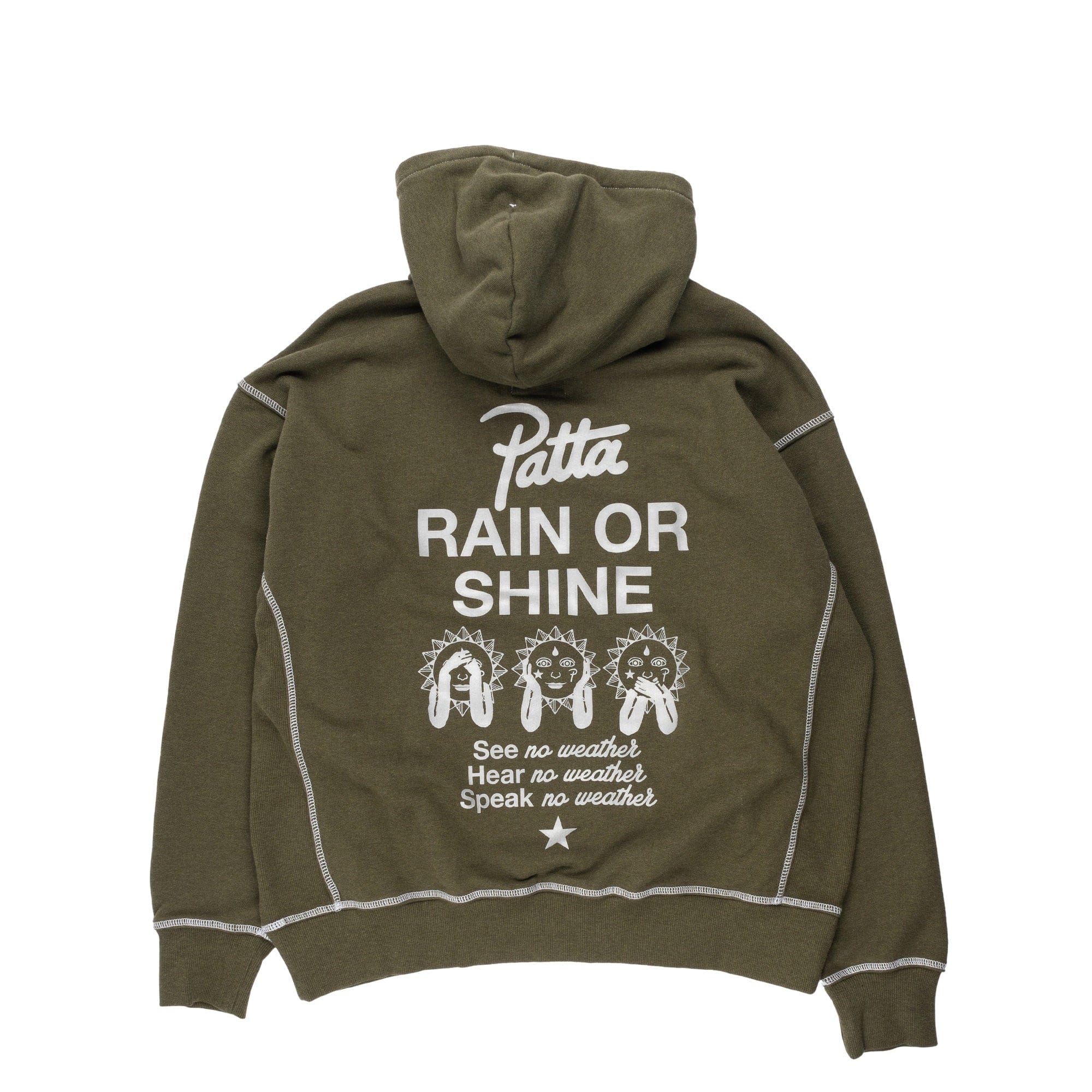 Converse x Patta Hoodie Green 10026928-316