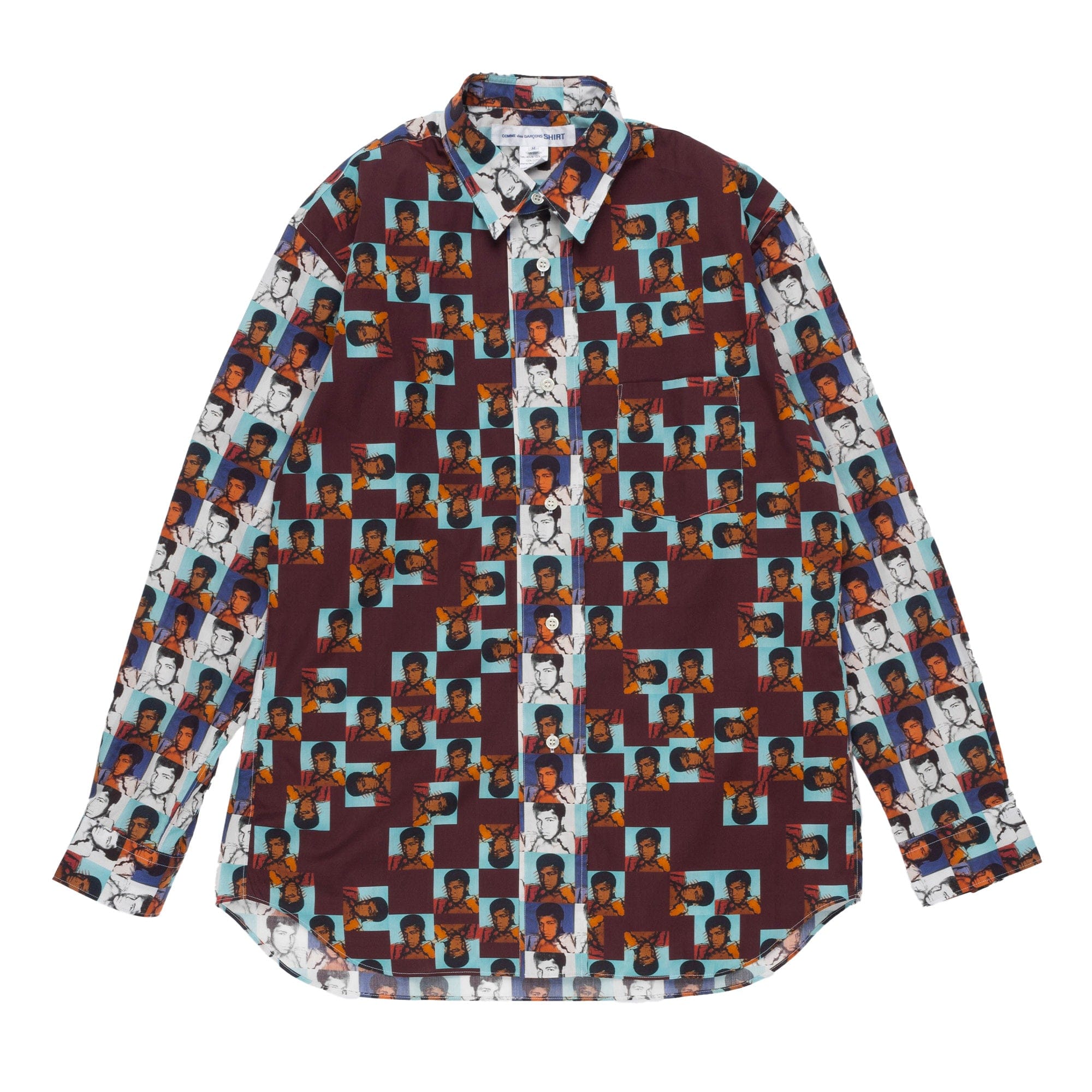 Comme Des Garcons SHIRT CDG SHIRT Andy Warhol Poplin Shirt FM-B003-S24
