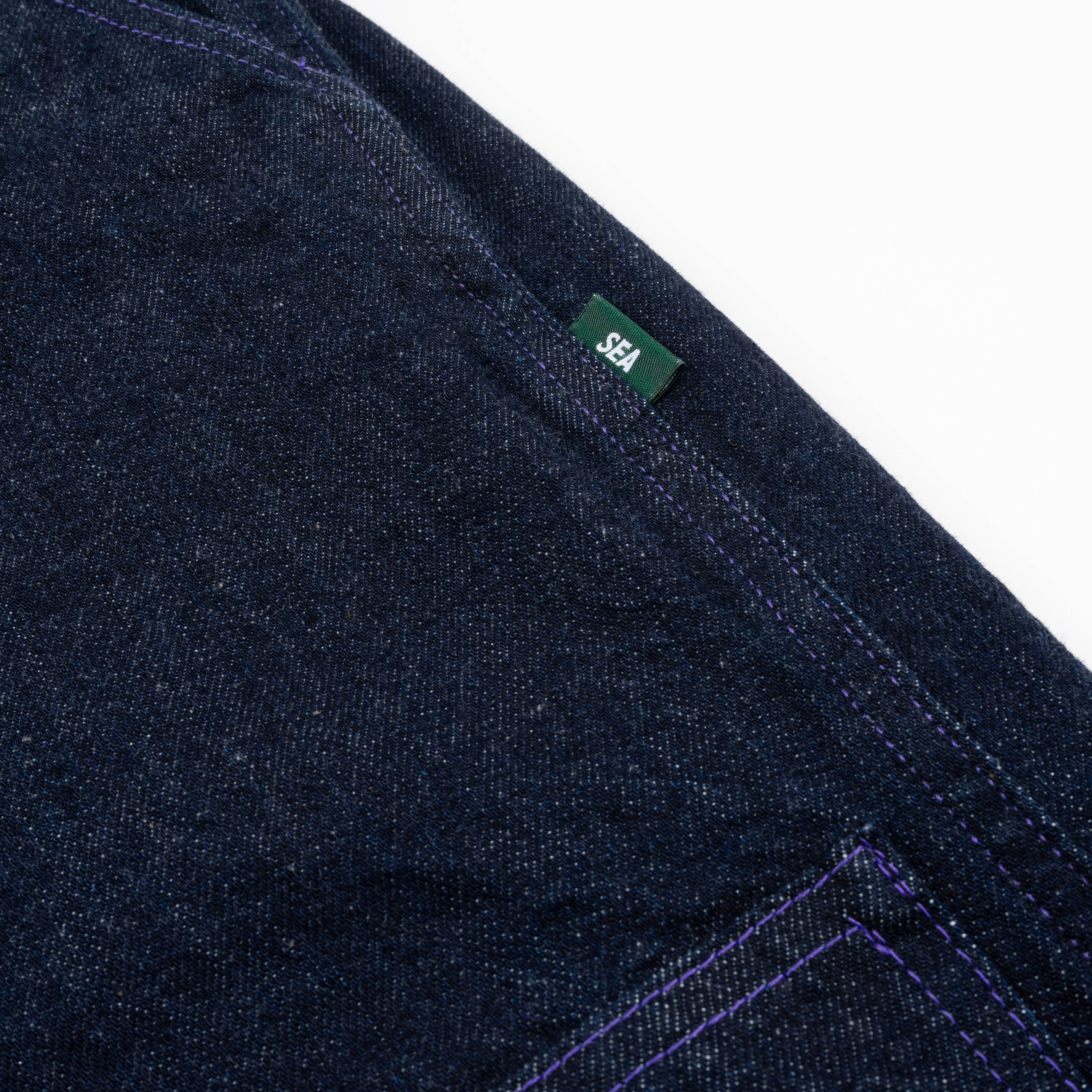 Wind and Sea Organic Cotton Denim Pant Blue WDS-O-CLC-24-Q3-PT-02