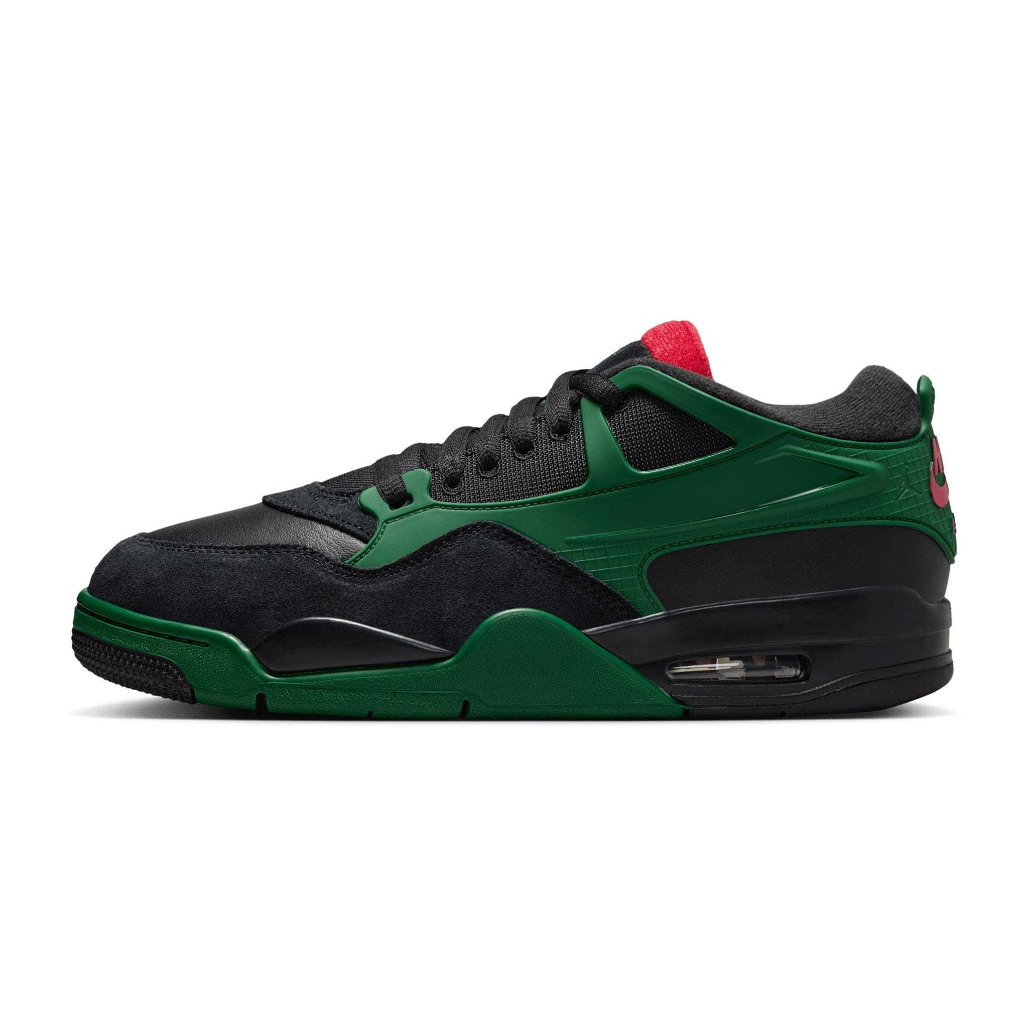 Air Jordan 4 RM BLACK/VARSITY RED-GORGE GREEN FQ7939-003