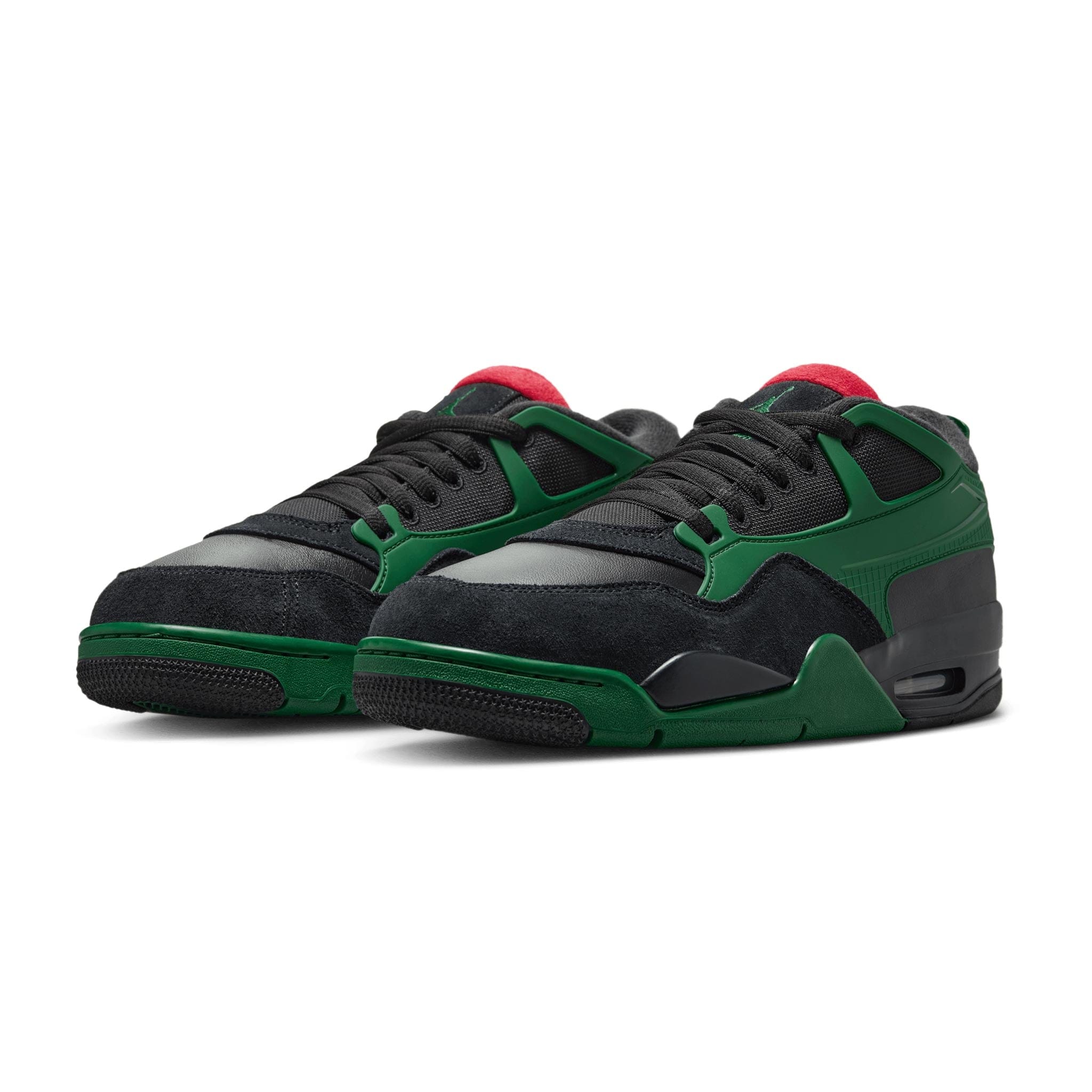 Air Jordan 4 RM BLACK/VARSITY RED-GORGE GREEN FQ7939-003