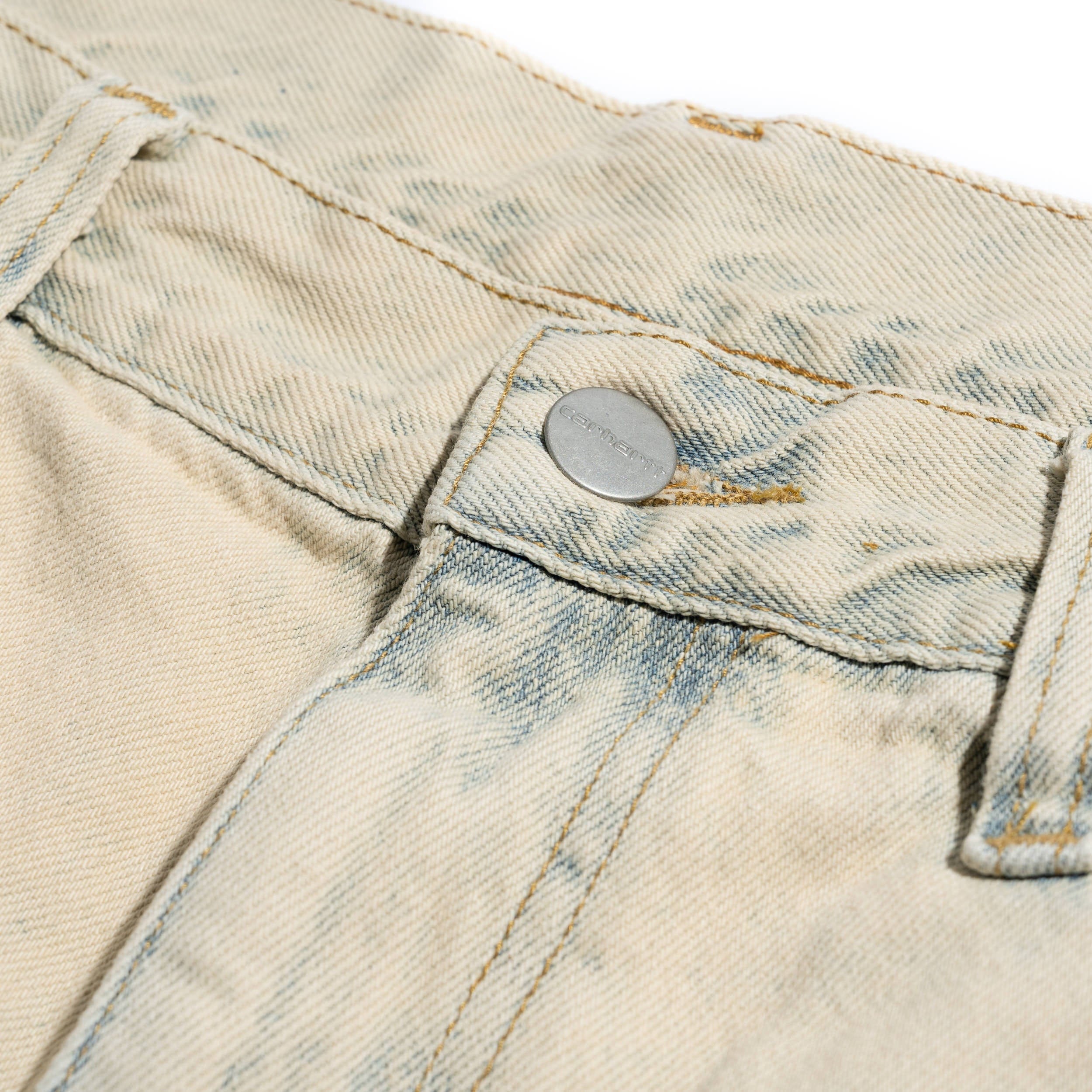 Carhartt WIP Landon Pant 12oz Robertson Denim Sand Bleached I030468