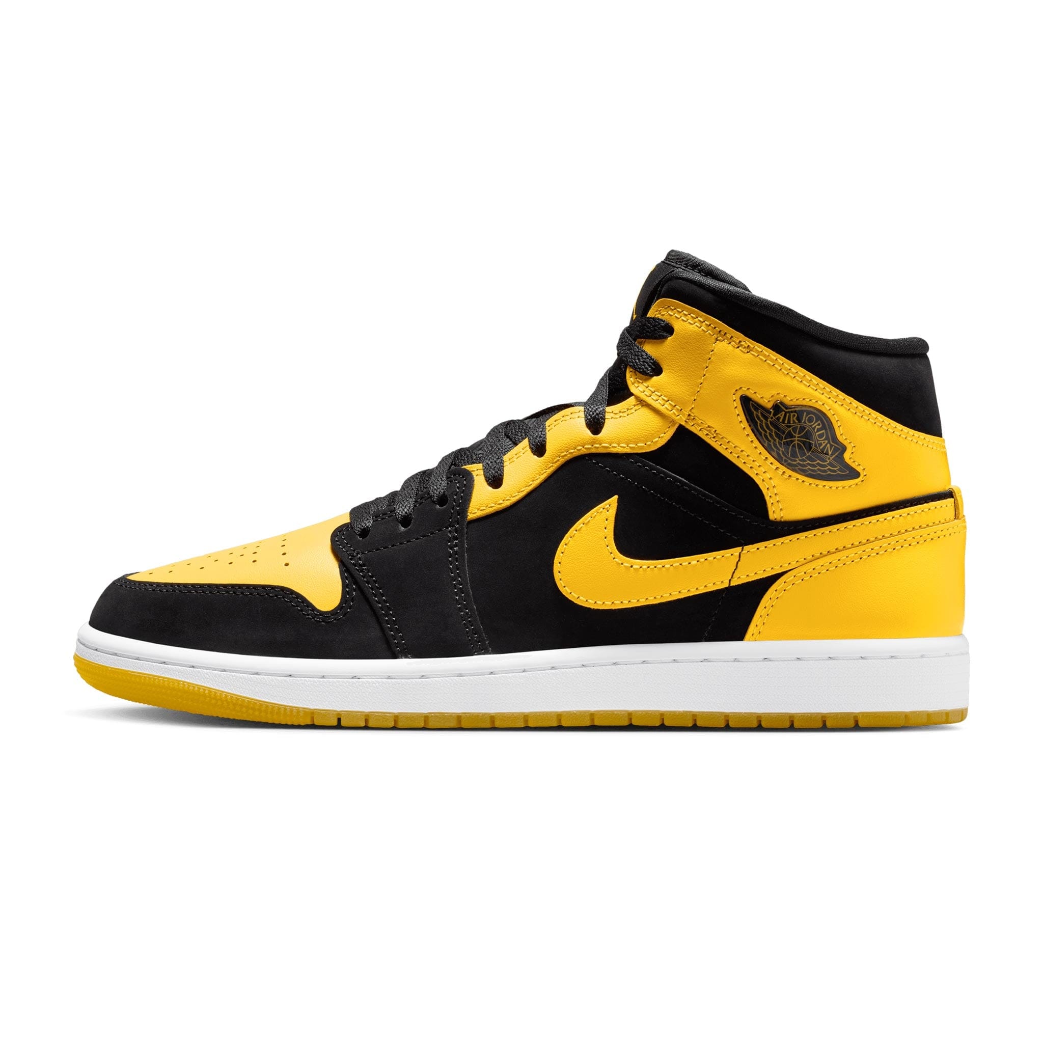 Air Jordan 1 Mid SE BLACK/VARSITY MAIZE-WHITE HJ6654-071