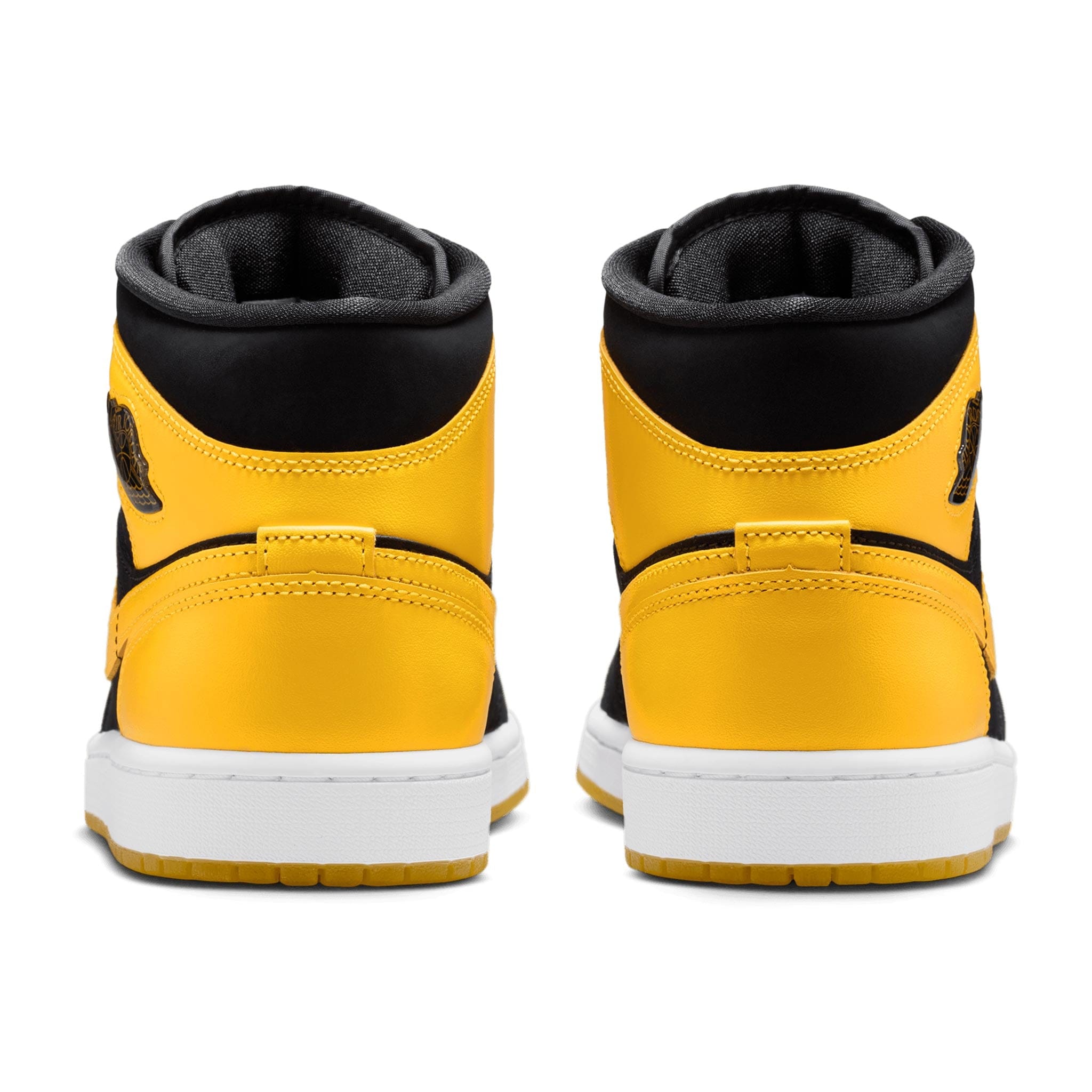 Air Jordan 1 Mid SE BLACK/VARSITY MAIZE-WHITE HJ6654-071