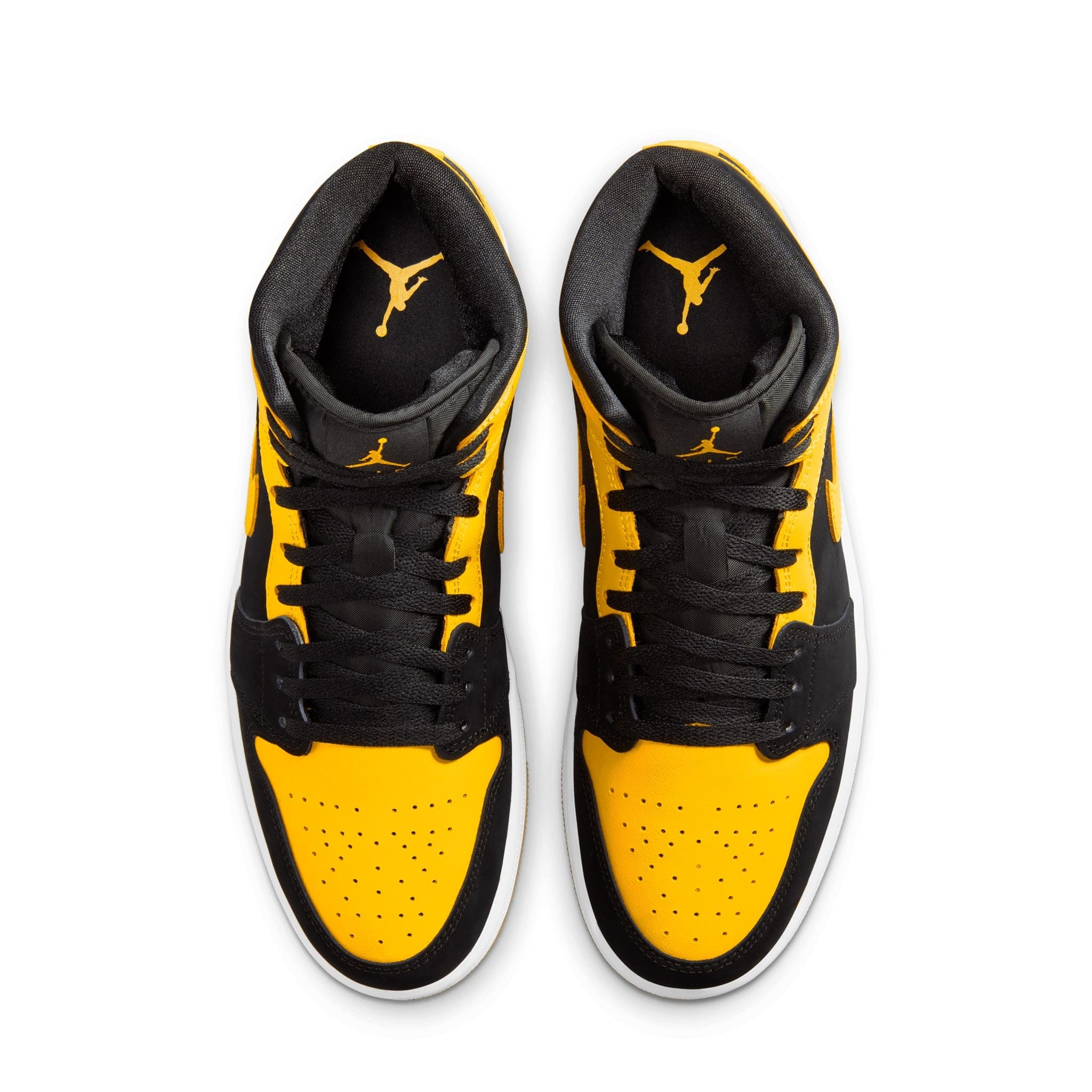 Air Jordan 1 Mid SE BLACK/VARSITY MAIZE-WHITE HJ6654-071