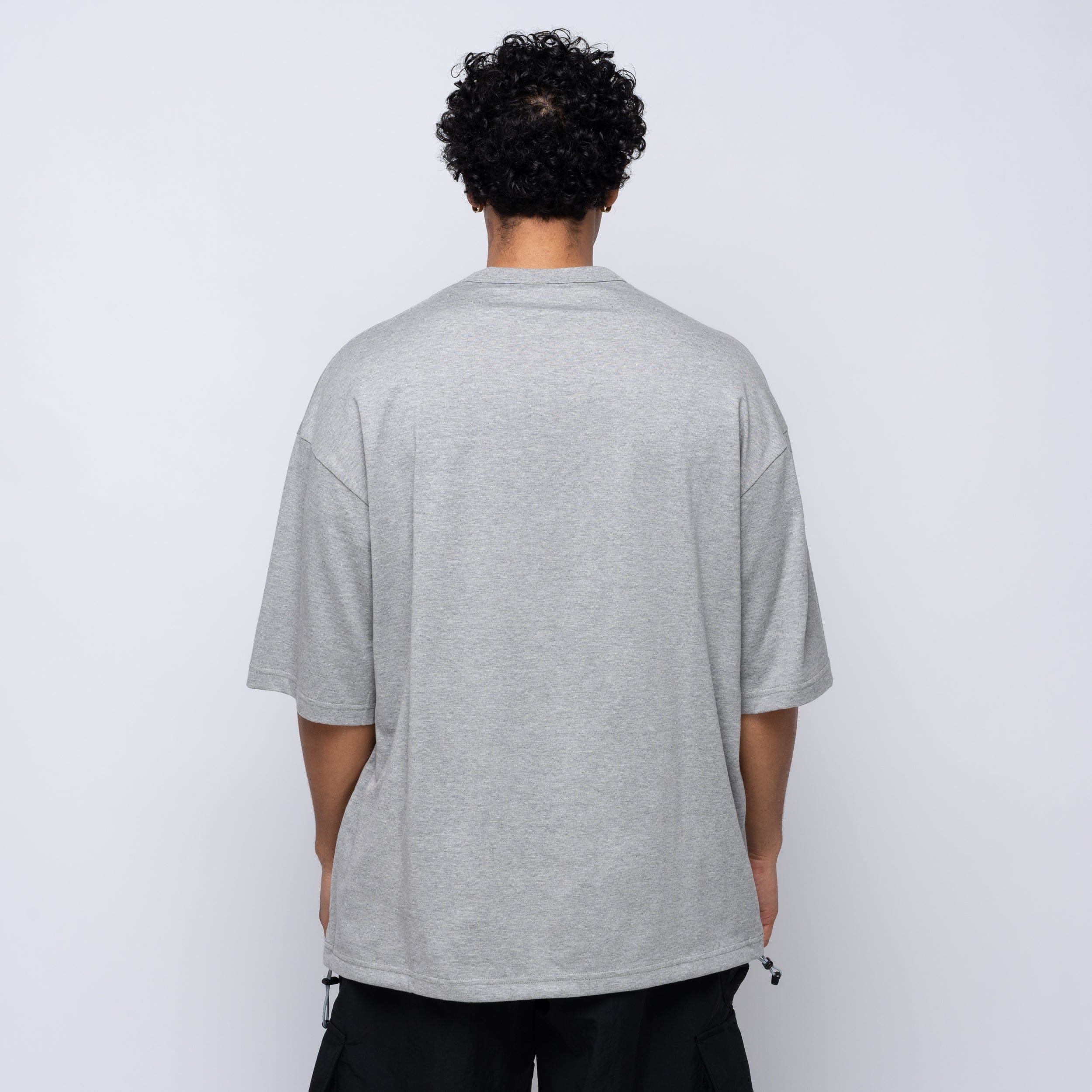CDG Homme CdGH Chest Pocket Balloon Tee Grey HO-T015-051-4