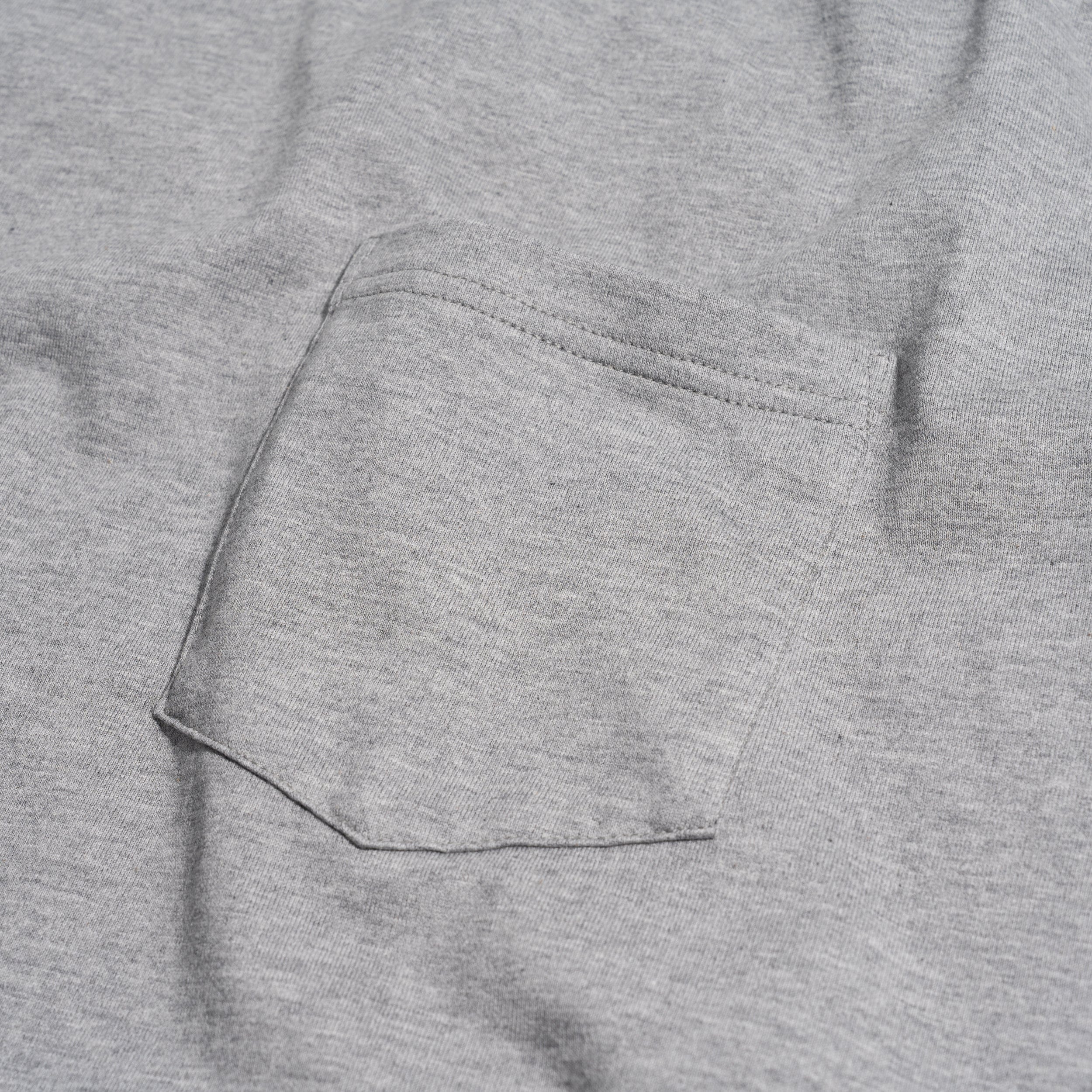 CDG Homme CdGH Chest Pocket Balloon Tee Grey HO-T015-051-4