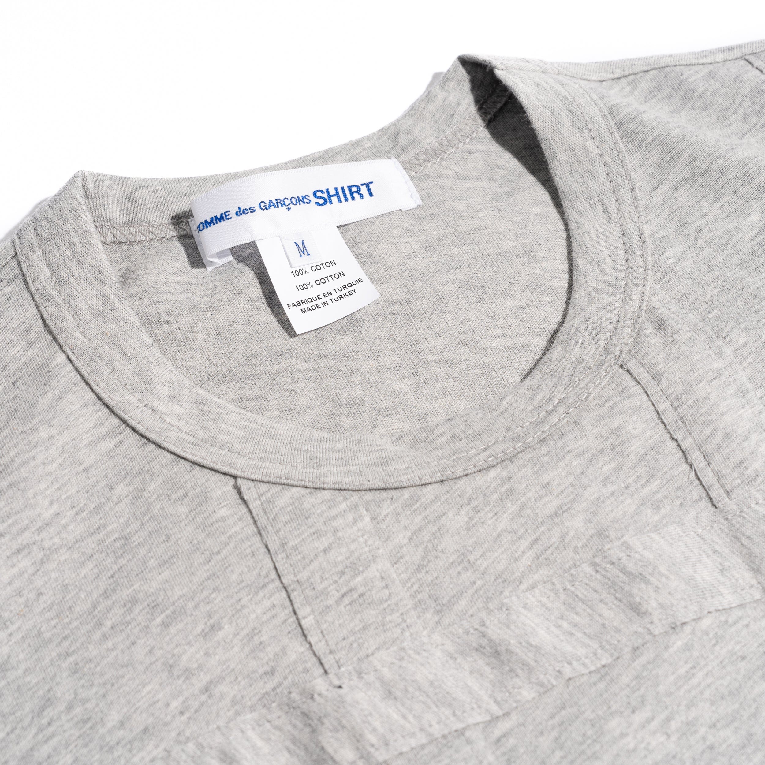 Comme Des Garcons SHIRT CDG SHIRT Lattice Tee Grey FO-T009-S25-2