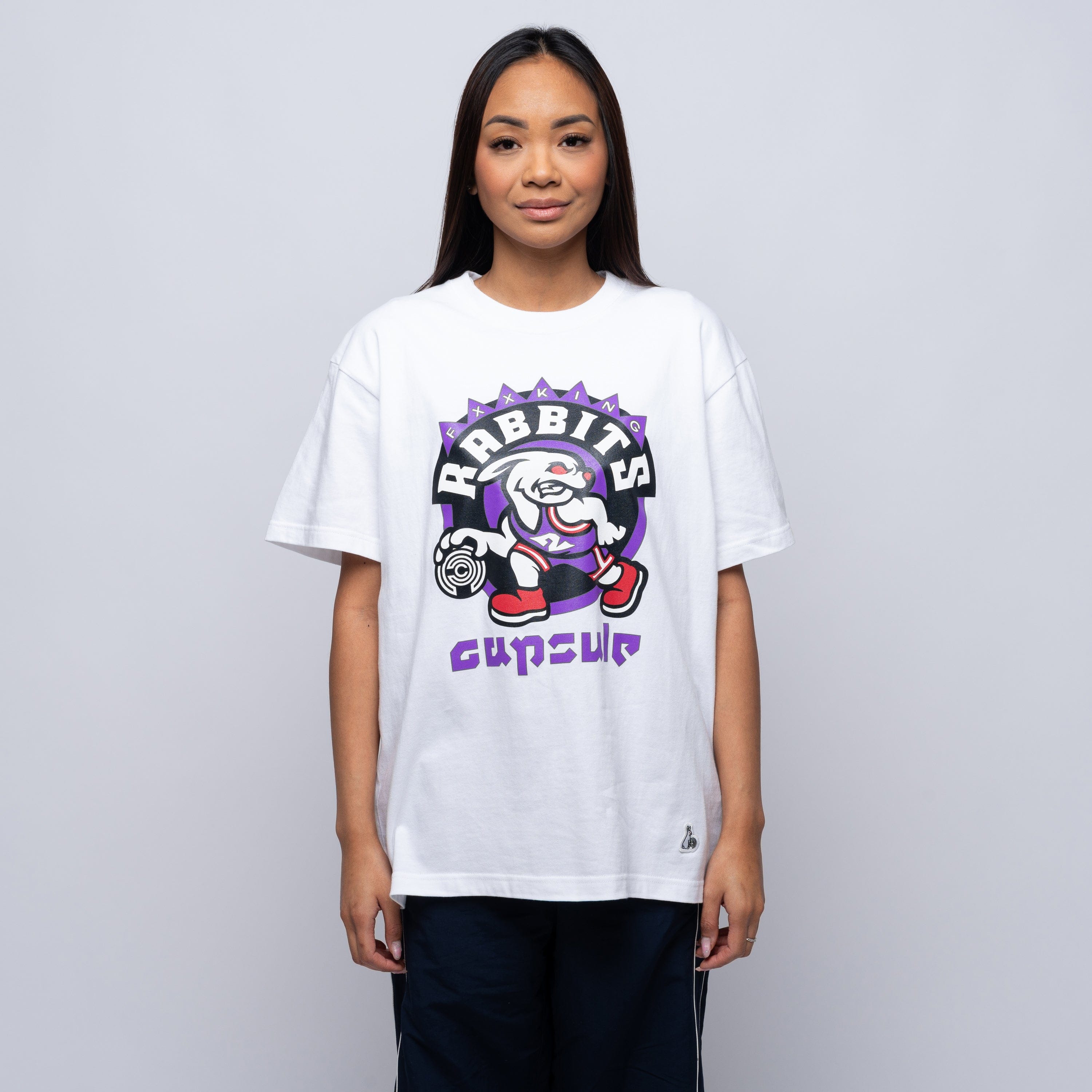 FR2 x Capsule Rabbits Capsule Team Tee White FRC3571