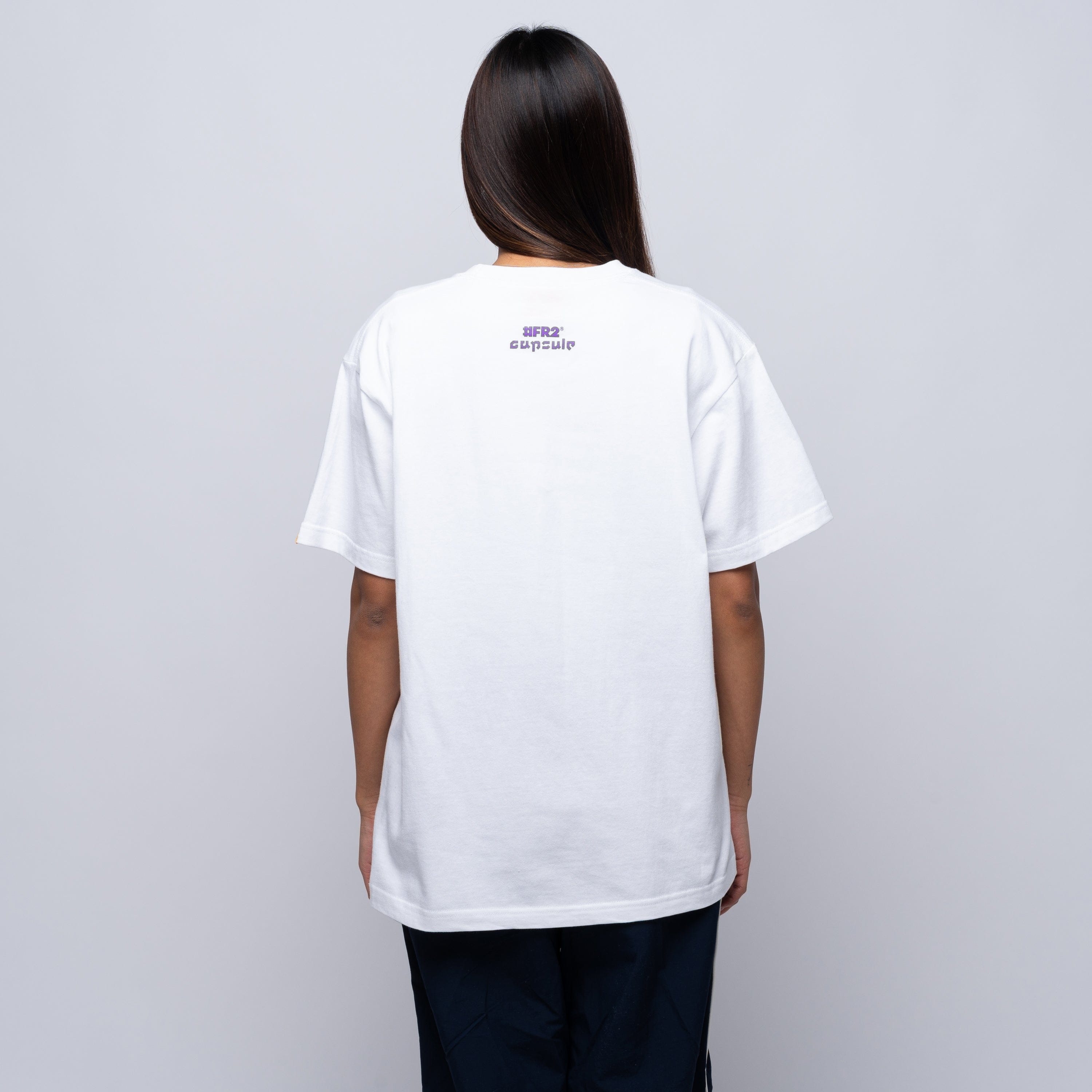 FR2 x Capsule Rabbits Capsule Team Tee White FRC3571