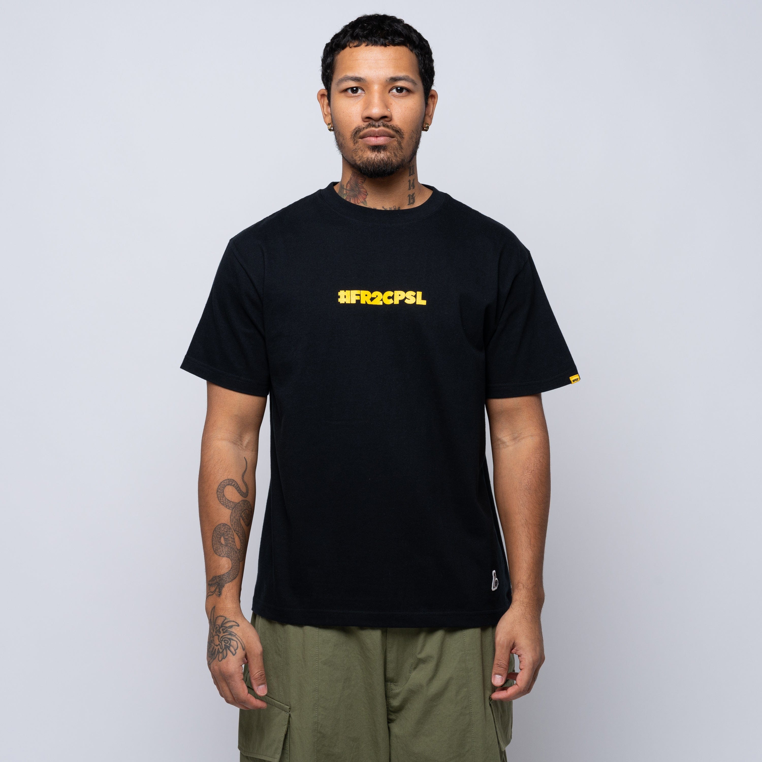 FR2 x Capsule C-Logo Rabbit Tee Black FRC3569