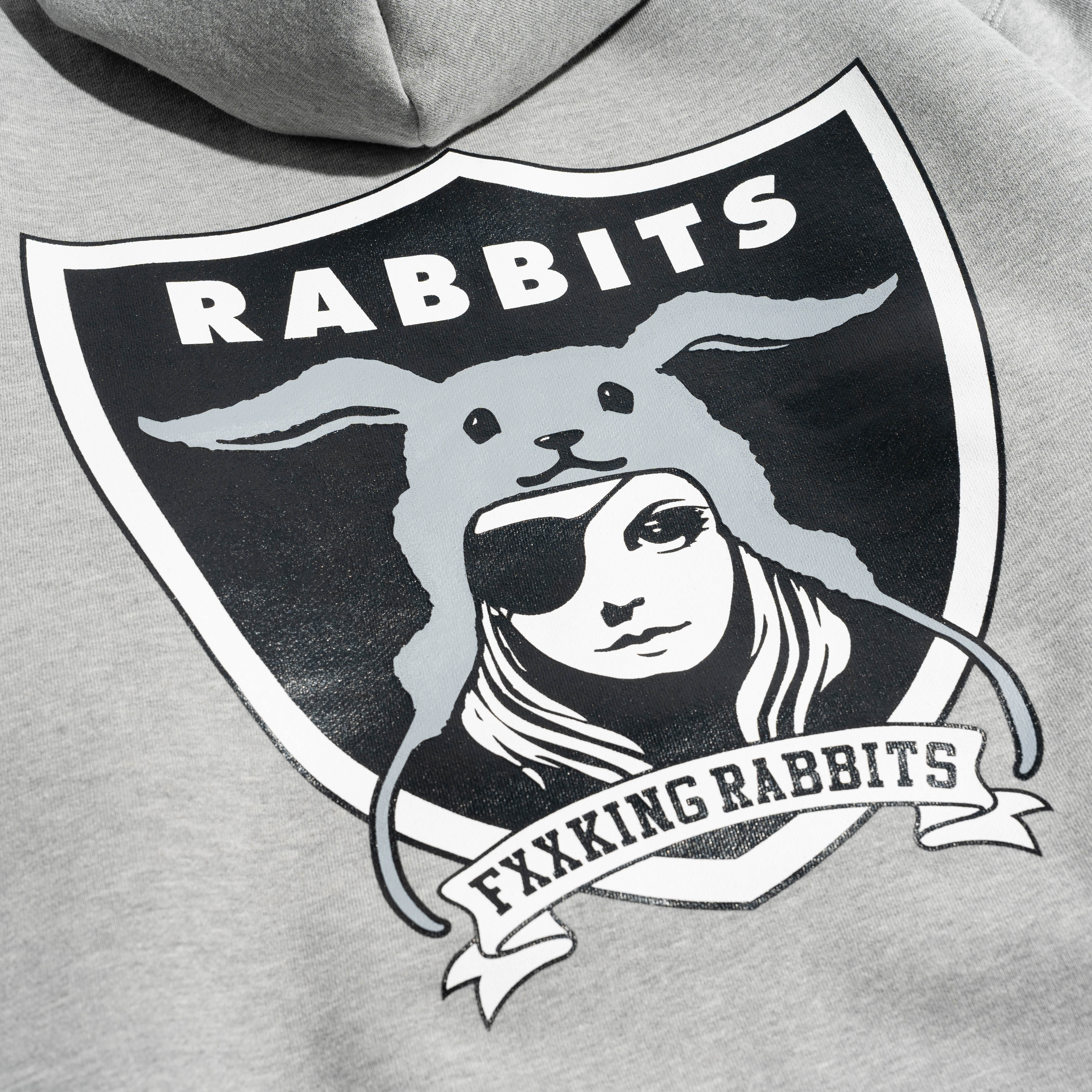FR2 Rabbits Hoodie Grey FRC3431