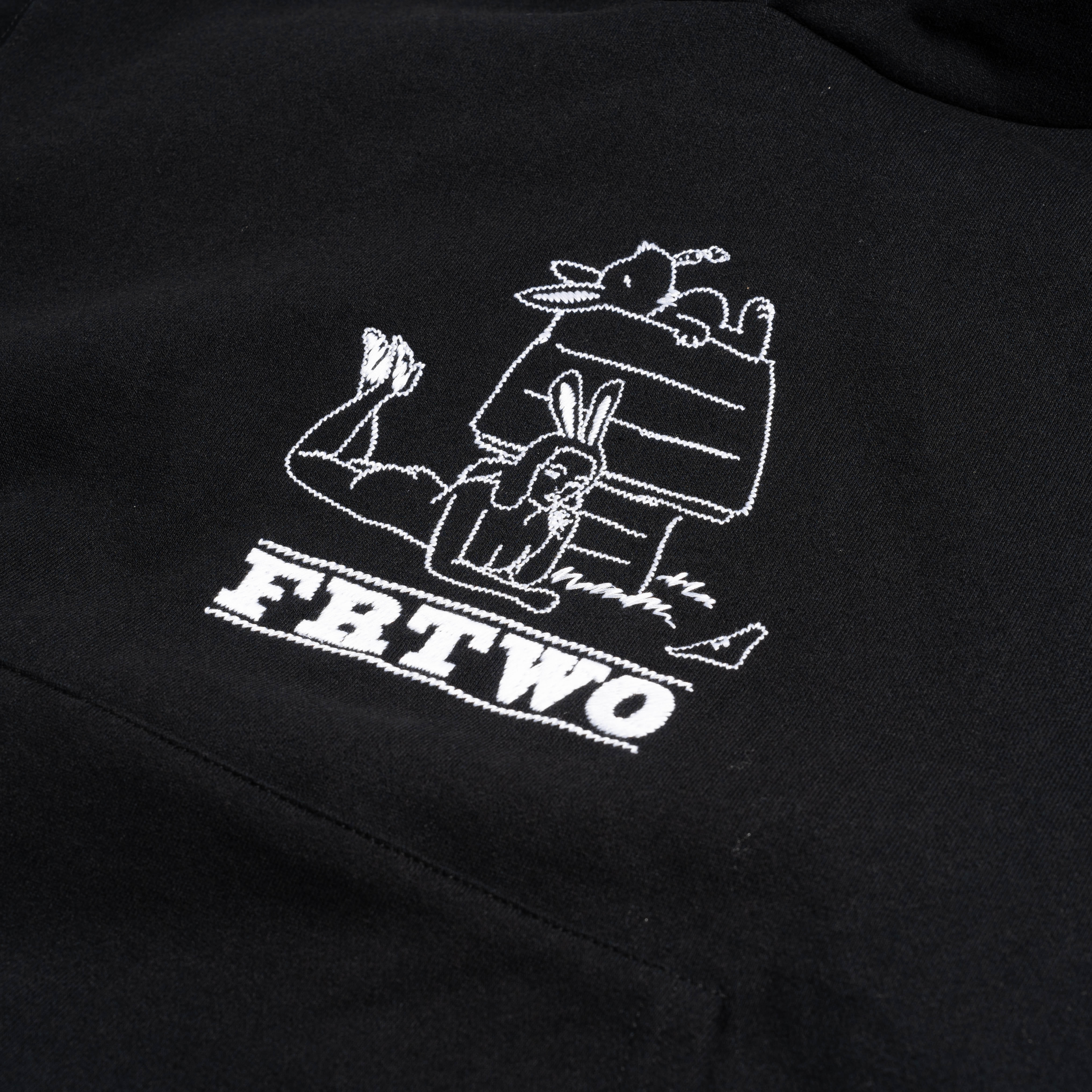FR2 FRTwo Hoodie Black FRC3429