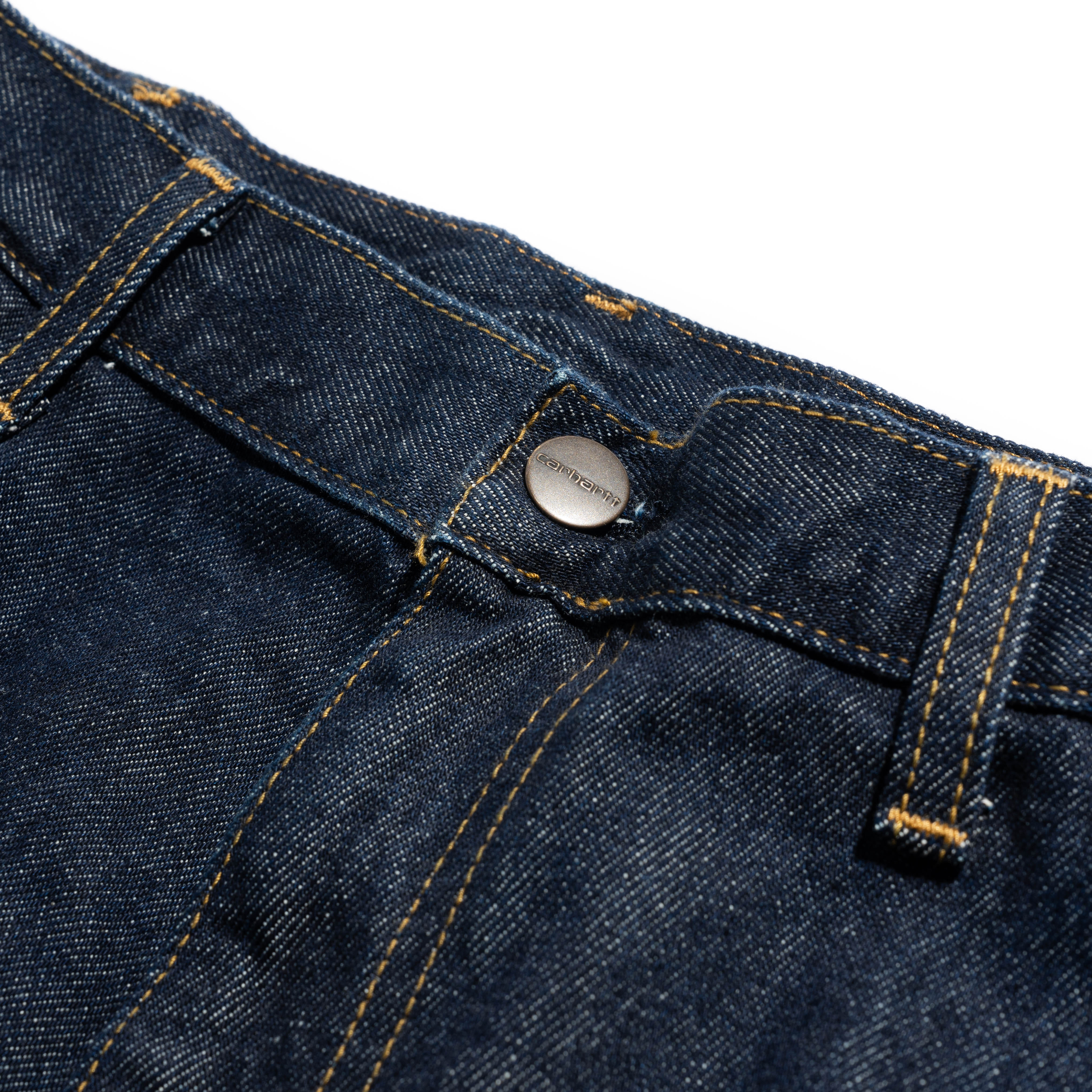 Carhartt WIP Double Knee Pant Blue Rinsed I032699