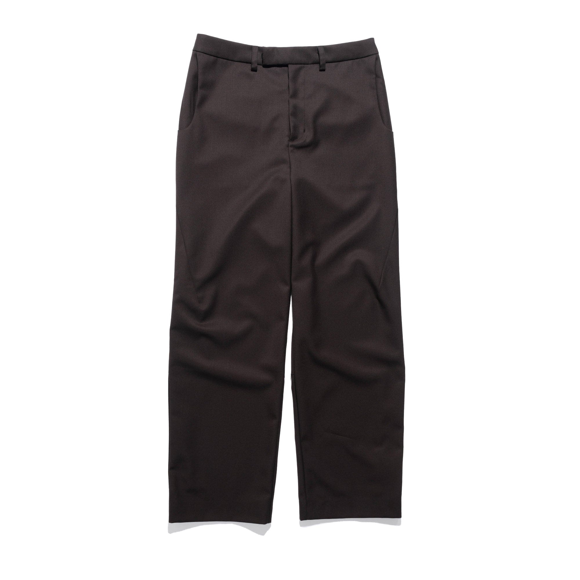 J EONGL I Jeongli Twill Dart Trouser Brown