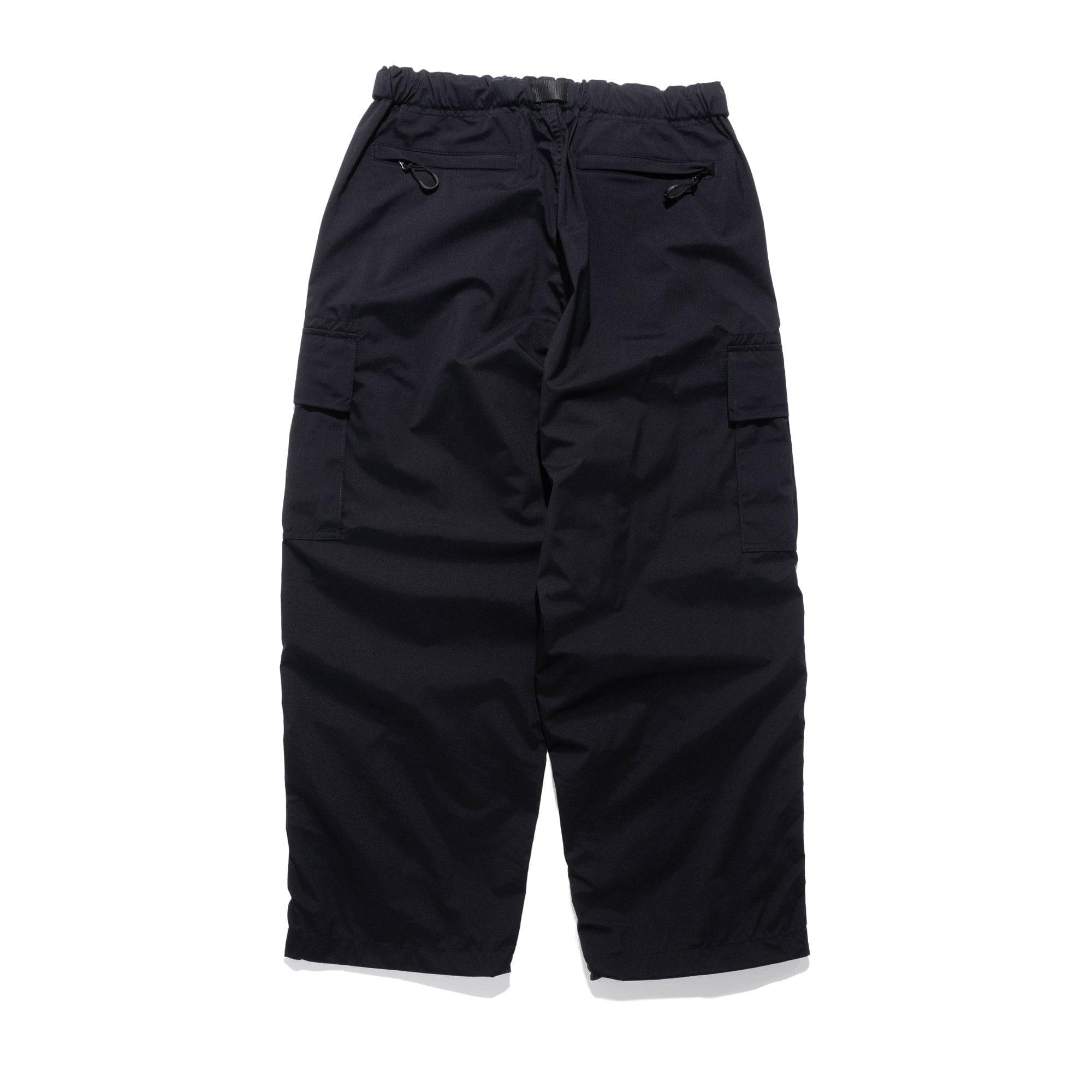 CDG Homme CdGH Nylon Wide Cargo Pants Black HO-P004-051
