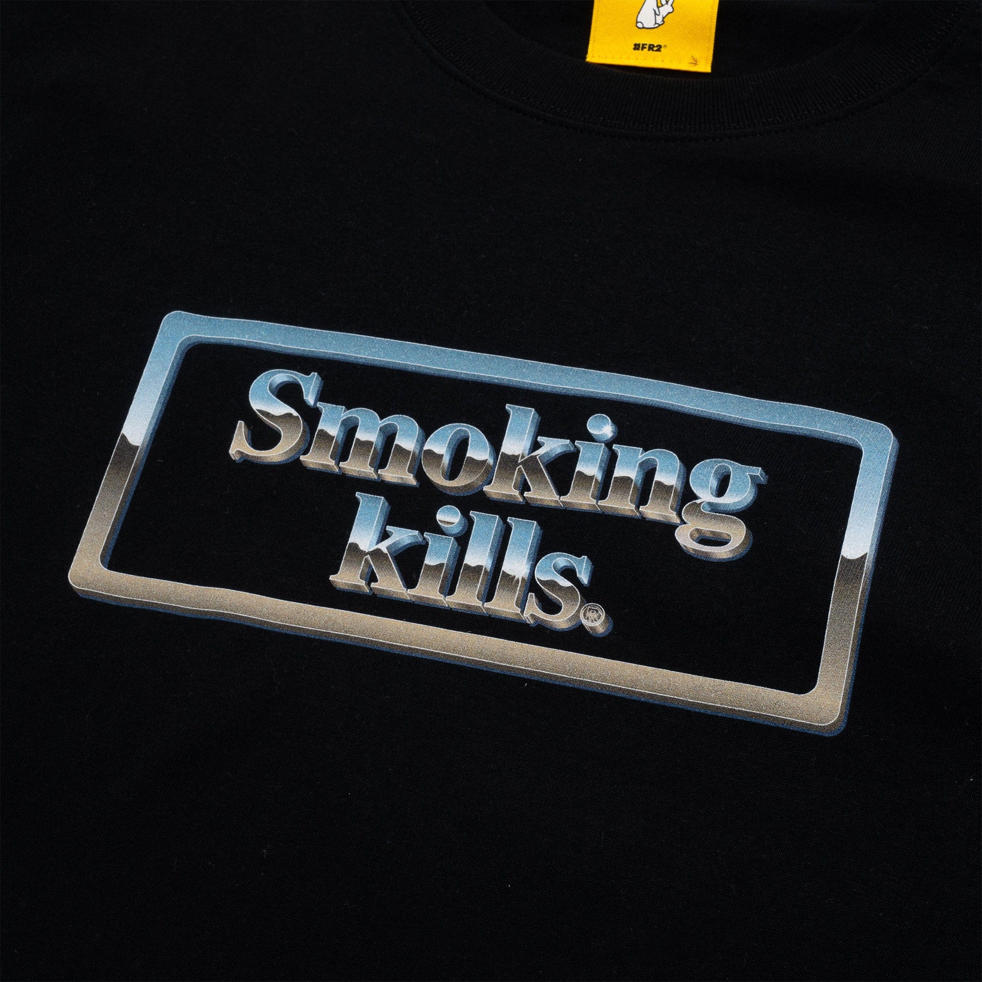 FR2 Metallic Box Logo Tee FRC2039 Black