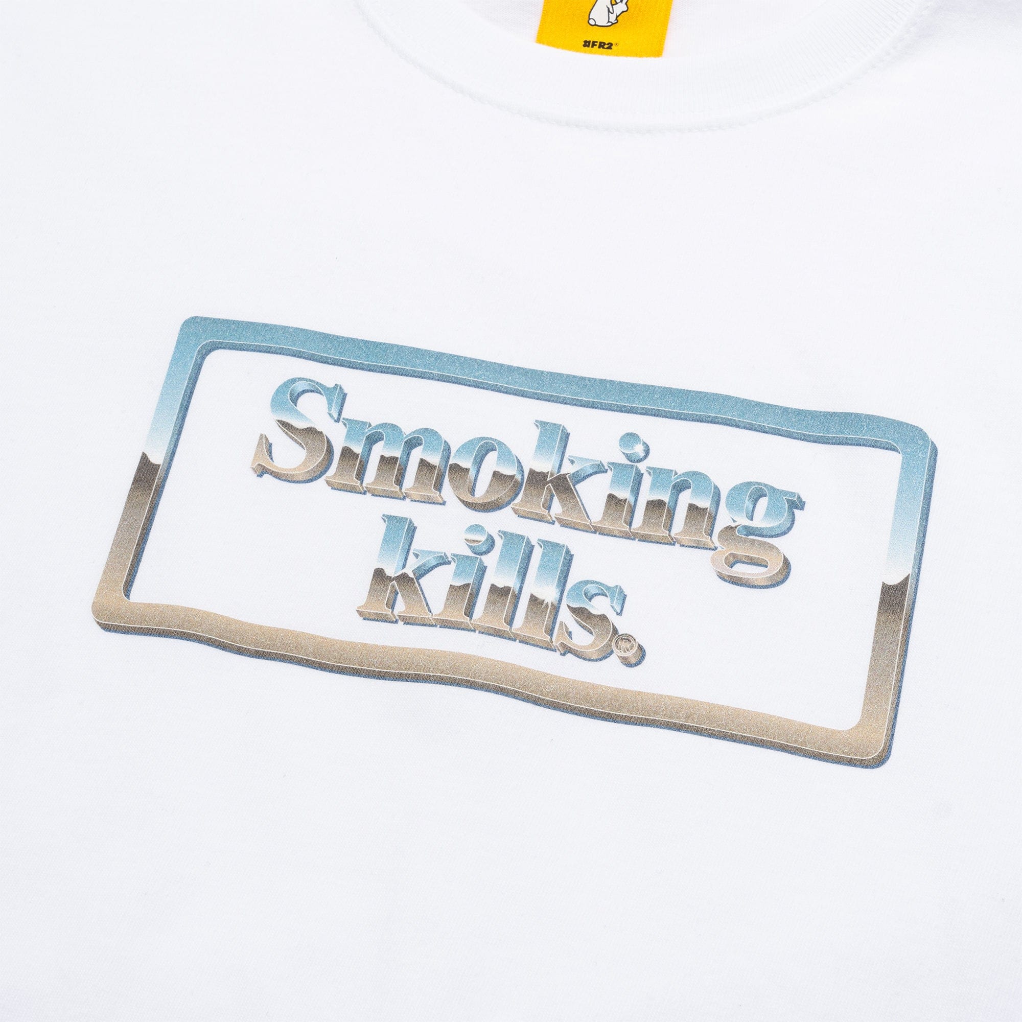FR2 Metallic Box Logo Tee FRC2039 White