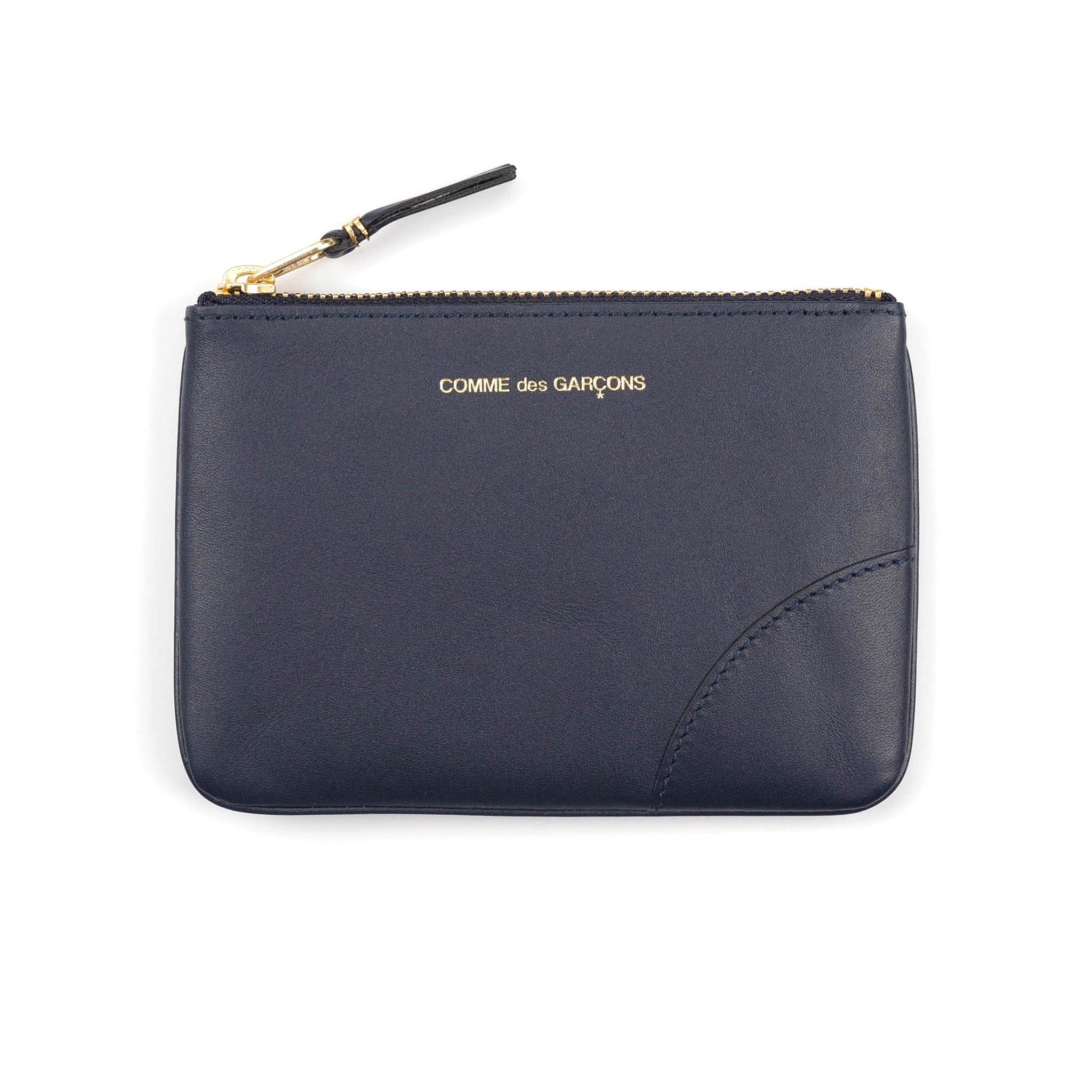 Comme Des Garcons Wallet SA8100 Classic Arecalf Navy