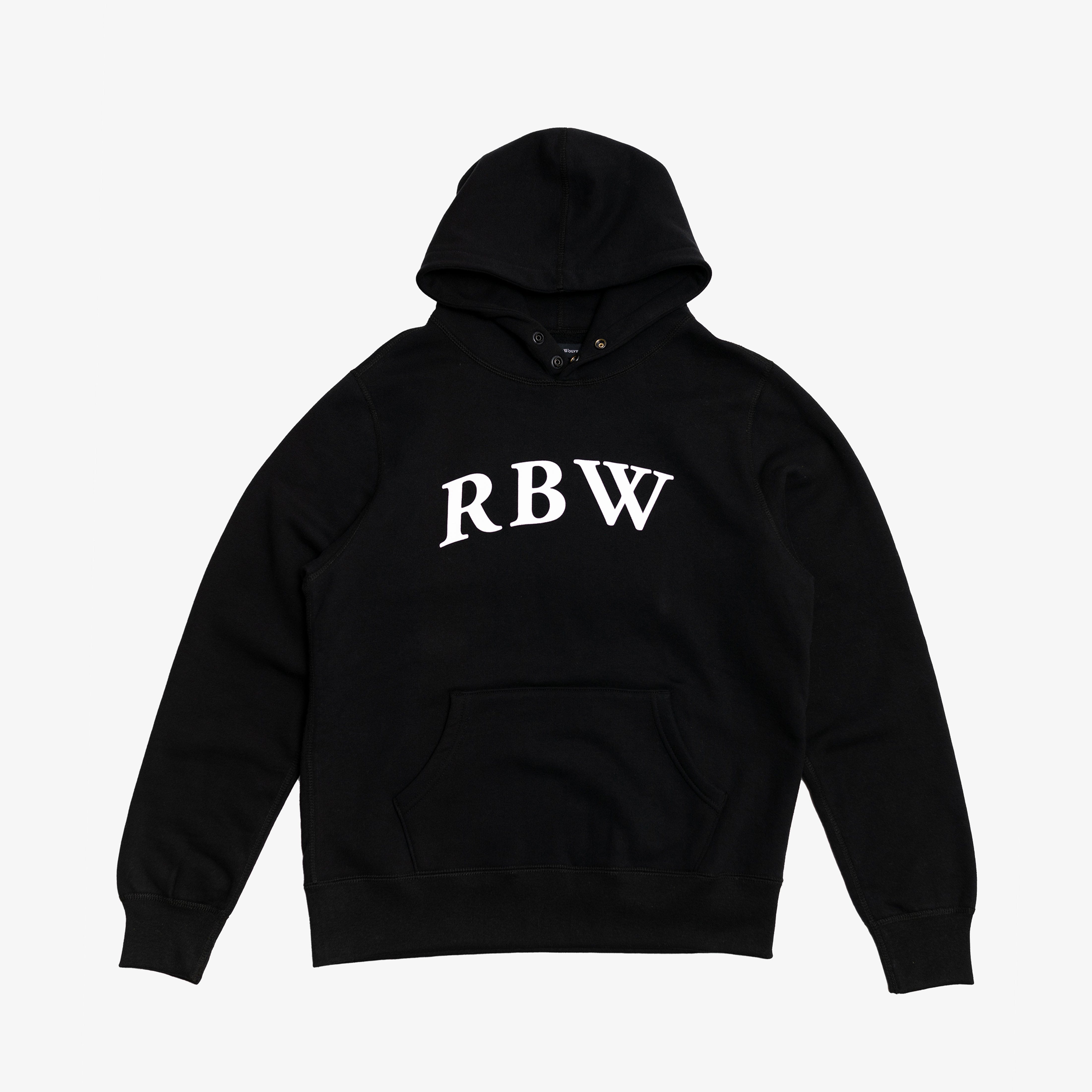 Raised By Wolves RBW Initialism Snap Hoodie Black