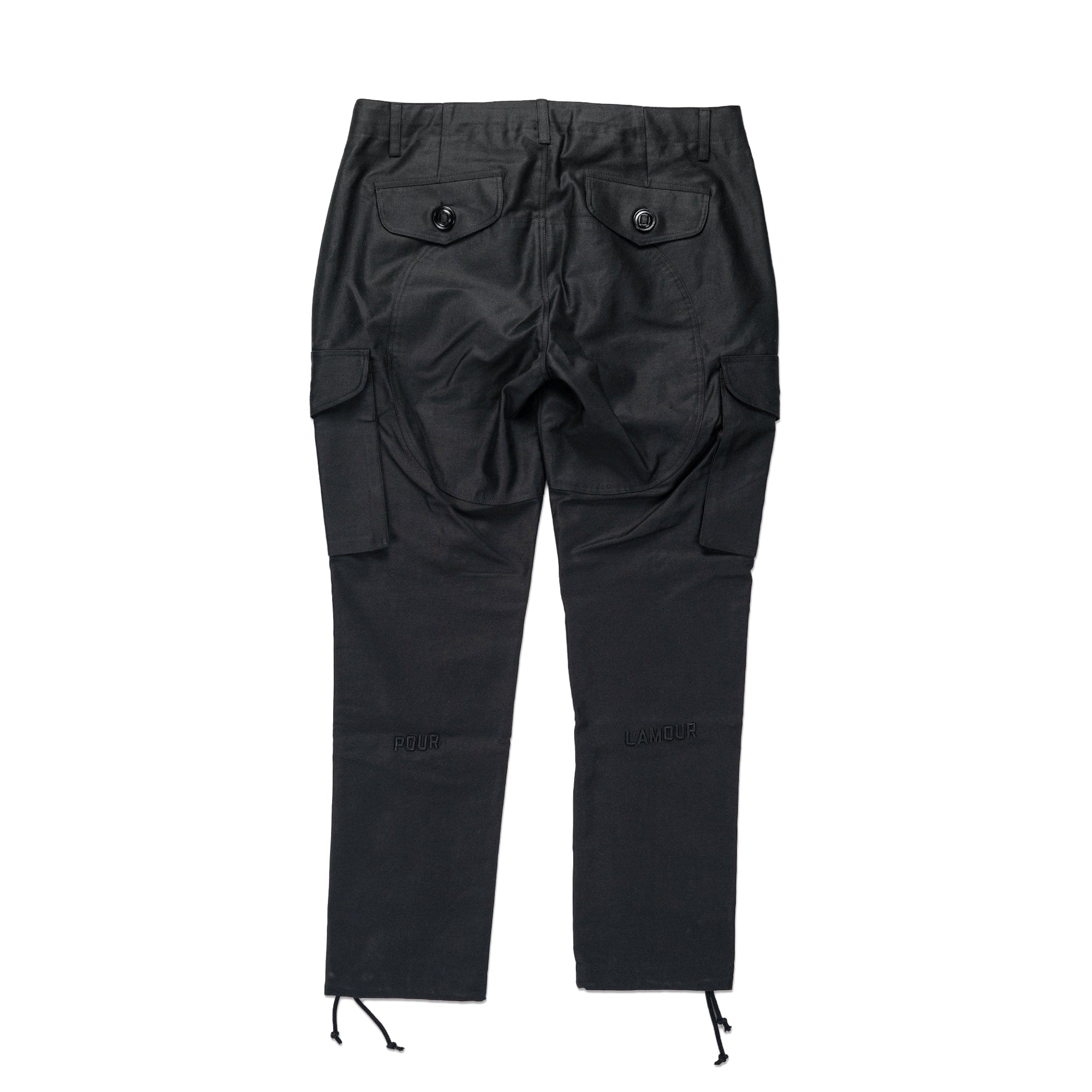 Pour L'Amour Alpha Cargo Pants Black