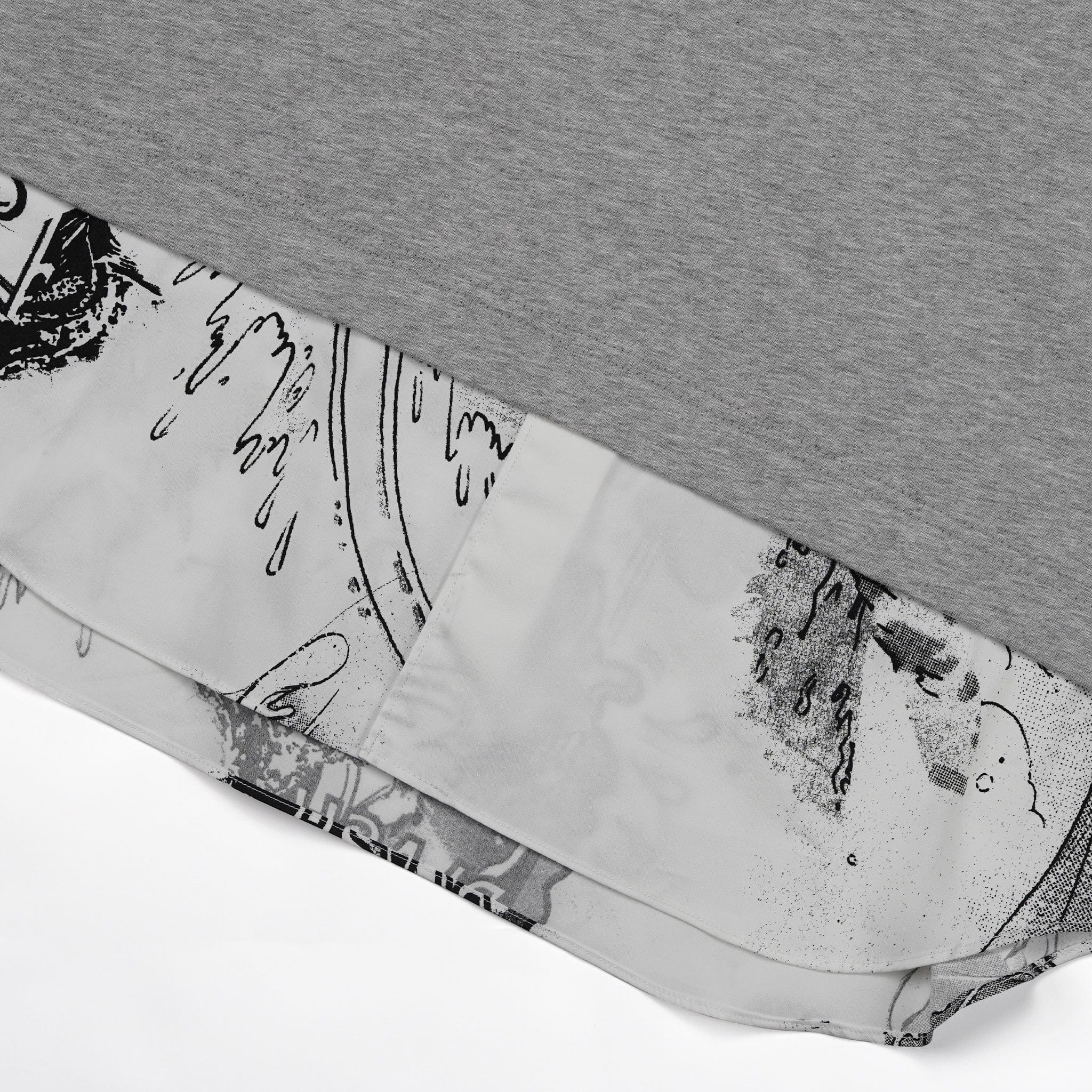 Comme Des Garcons SHIRT Christian Marclay LS FI-T015 Grey