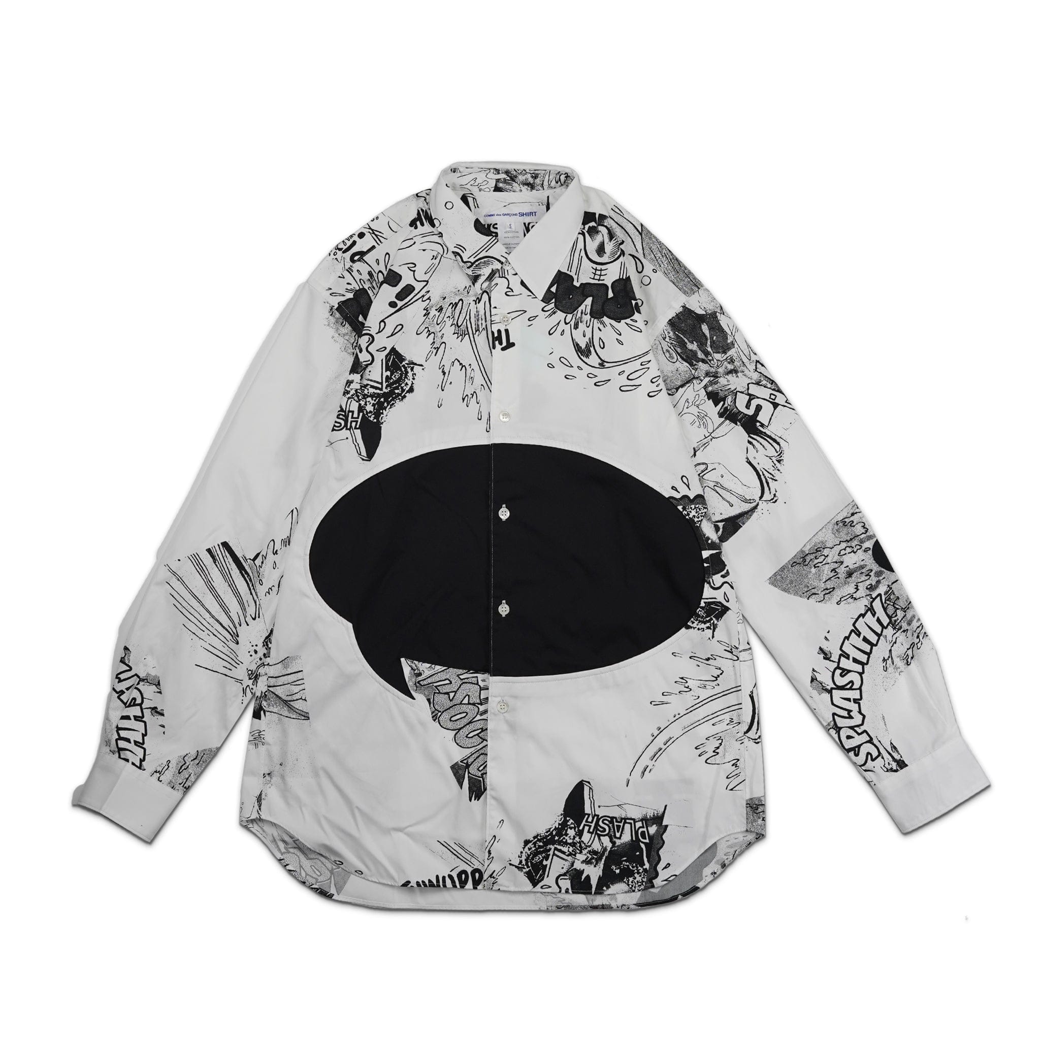 Comme Des Garcons SHIRT Christian Marclay Shirt FI-B004 White
