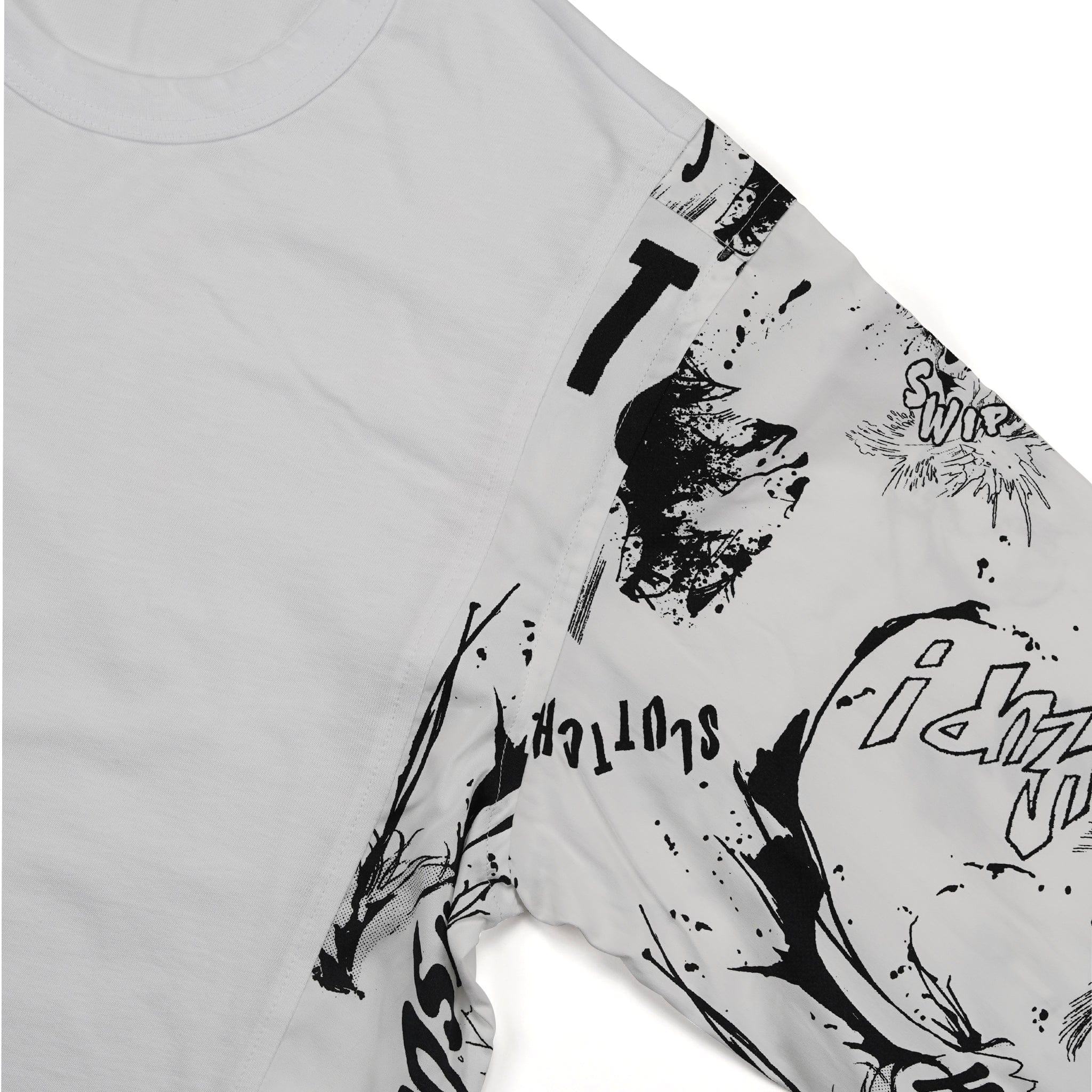Comme Des Garcons SHIRT Christian Marclay LS FI-T014 White
