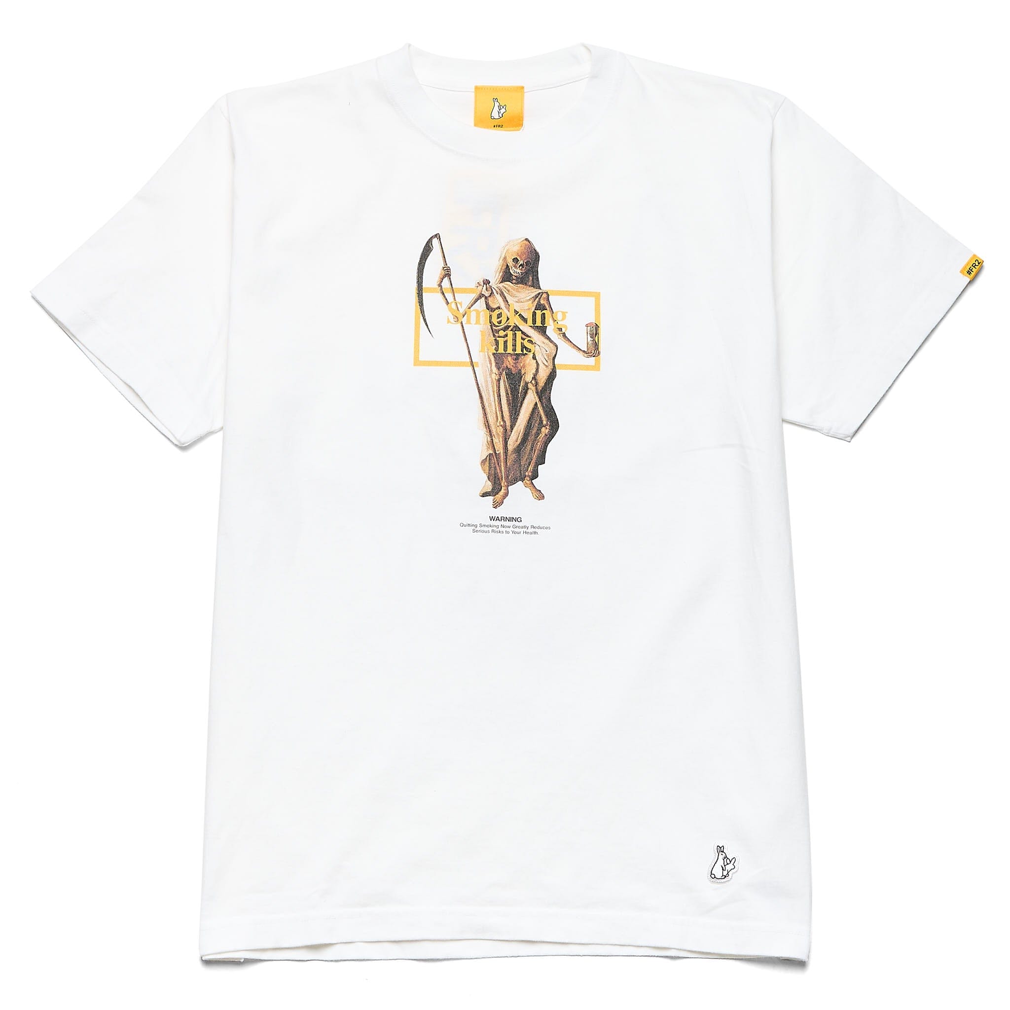 FR2 Smoking Death Tee FRC1527 White