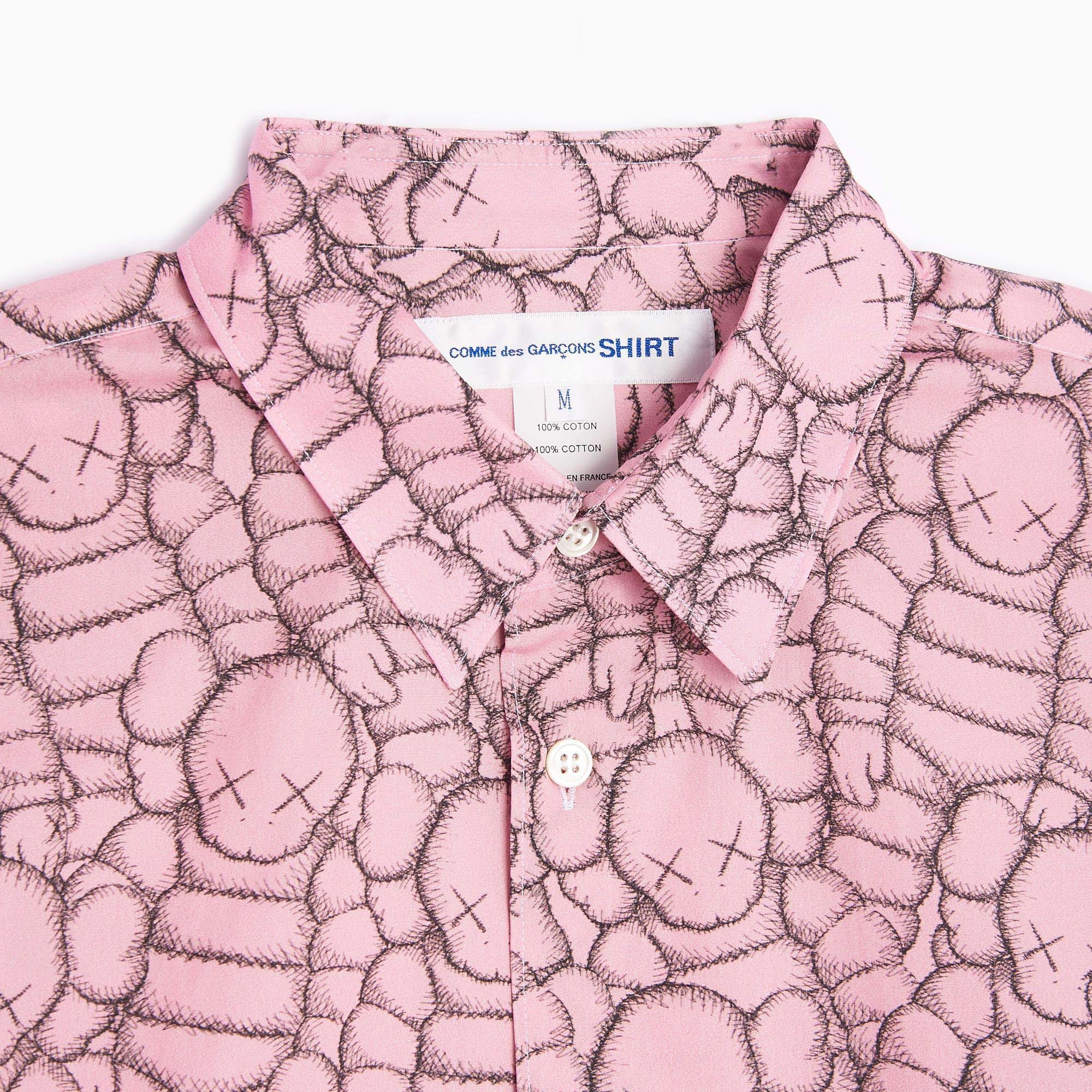Comme Des Garcons SHIRT CDG x KAWS FH-B023 Chum Shirt Pink
